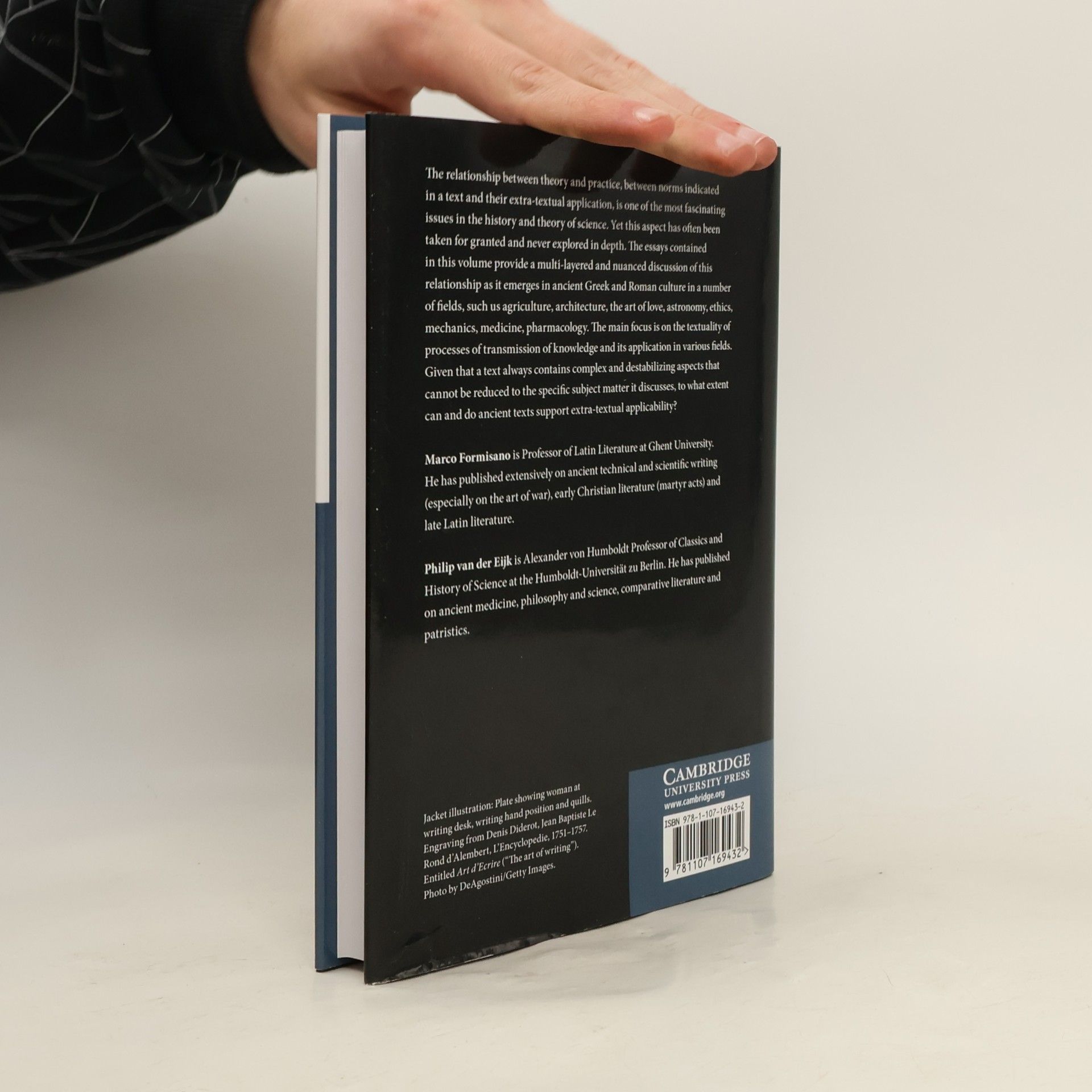 Marco Formisano Knowledge, Text and Practice in Ancient Technical Writing