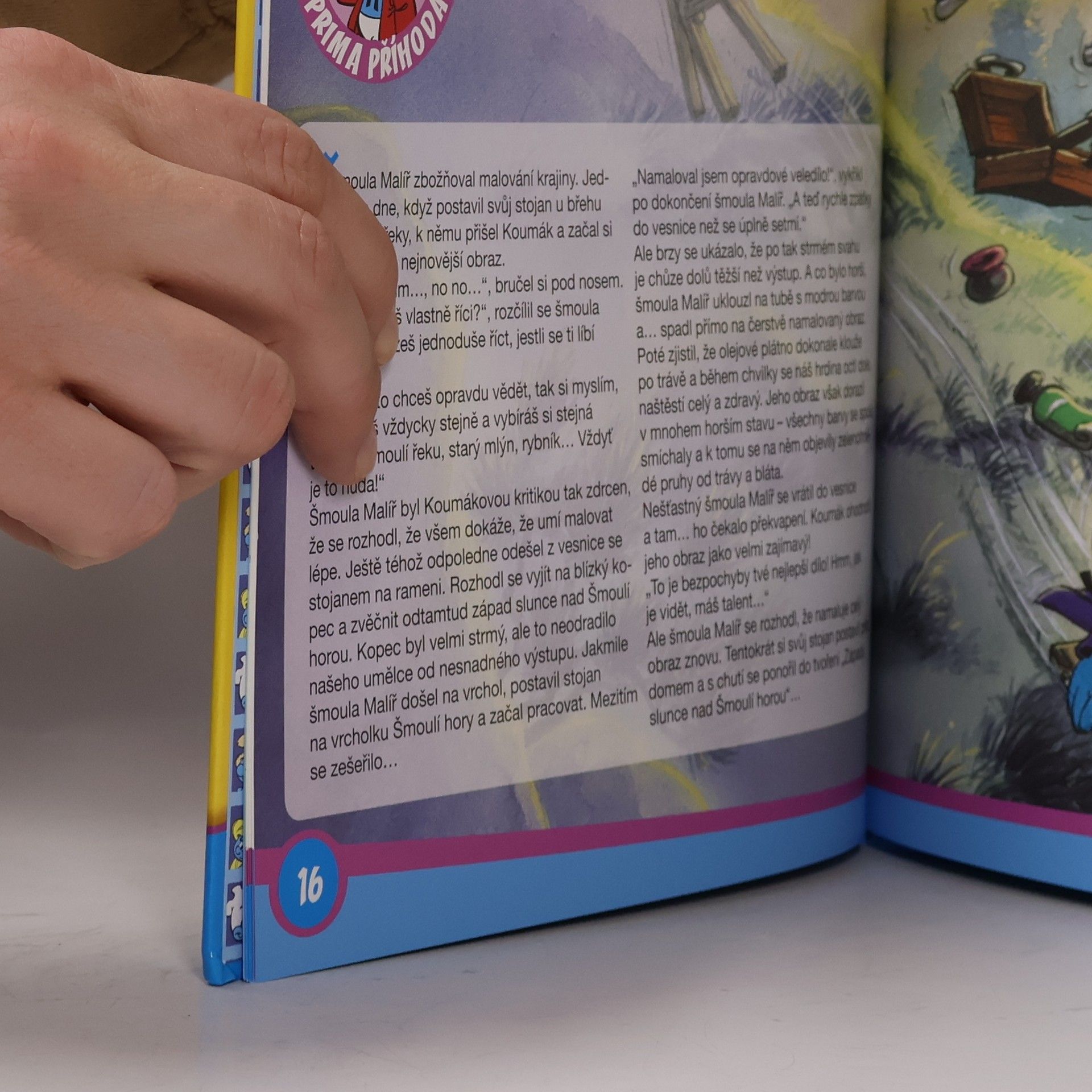 Iva Kořístková Šmoulové 3. Povolání světa! Šmoula malíř