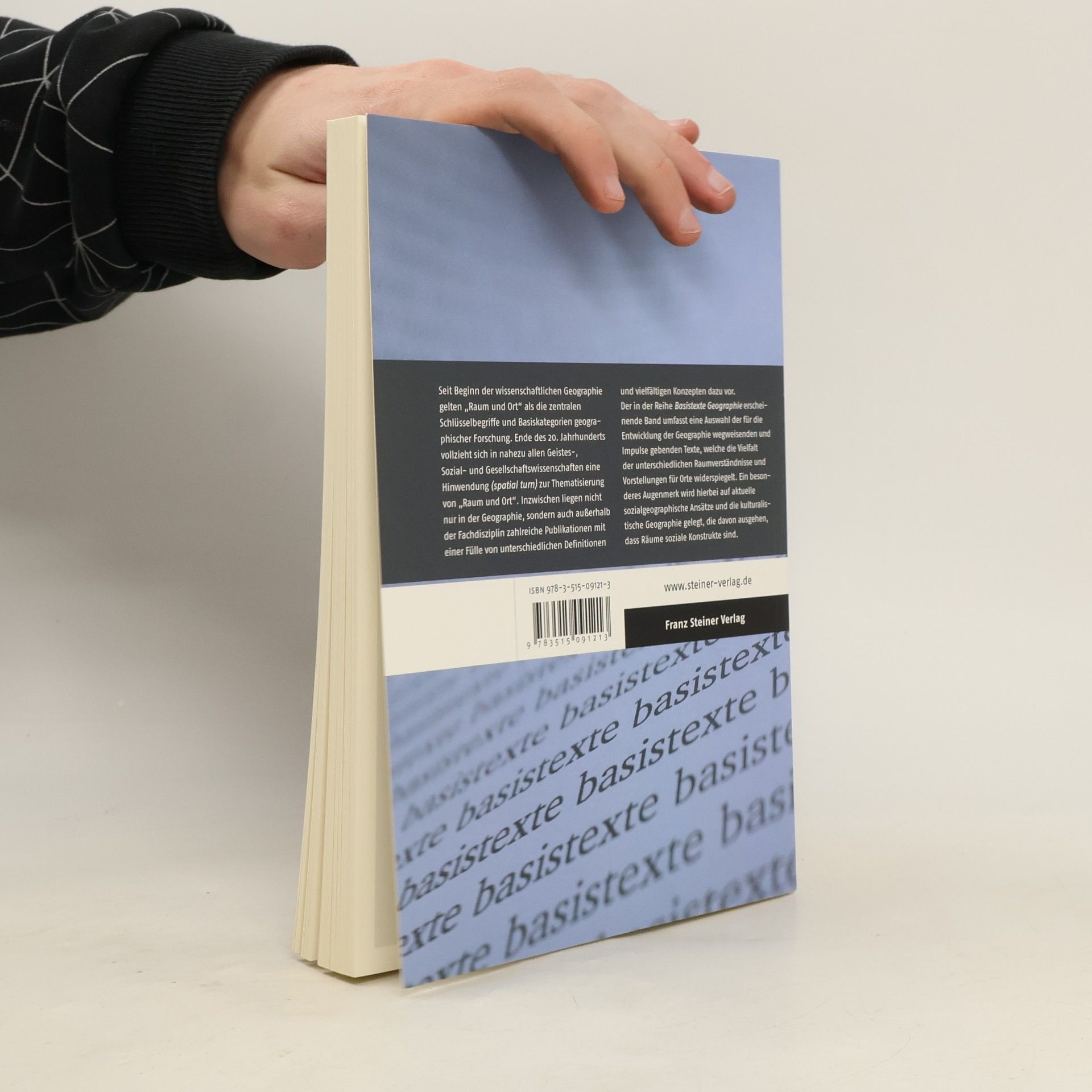 Anton Escher Basistexte - Geographie: Raum und Ort