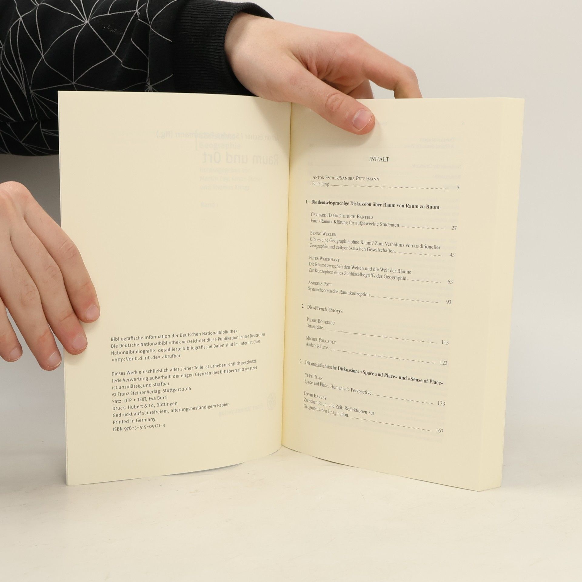 Anton Escher Basistexte - Geographie: Raum und Ort