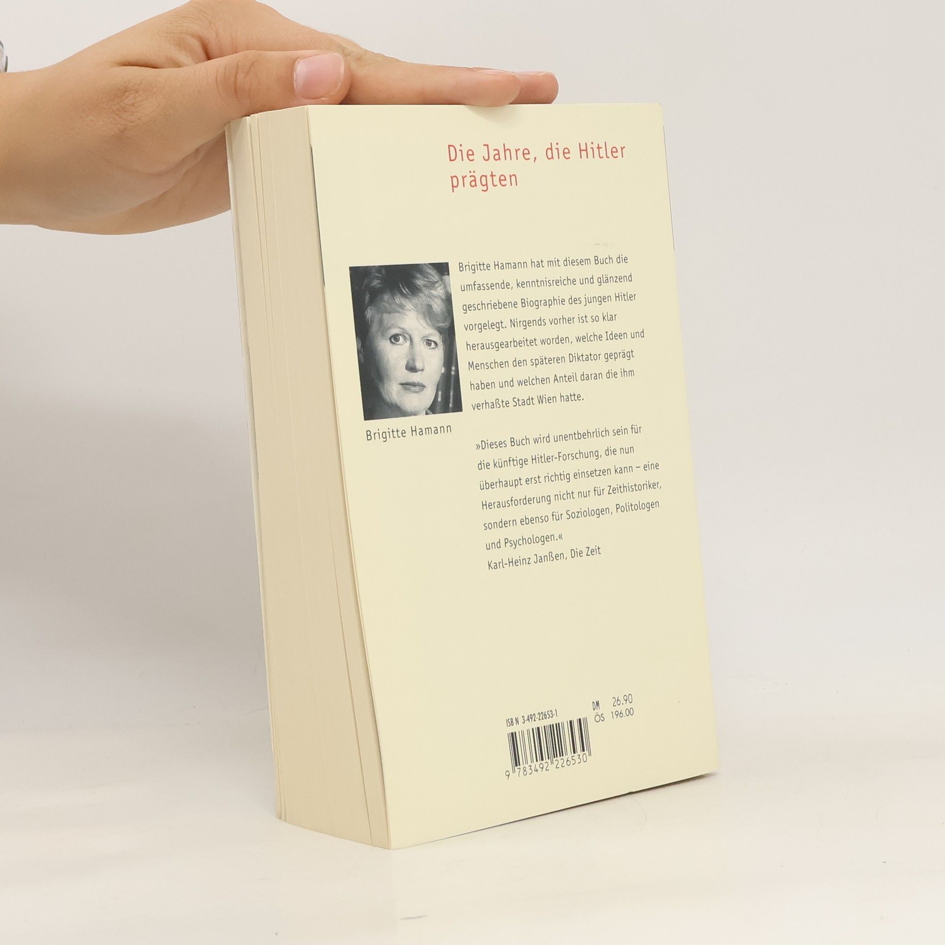 Brigitte Hamann Hitlers Wien