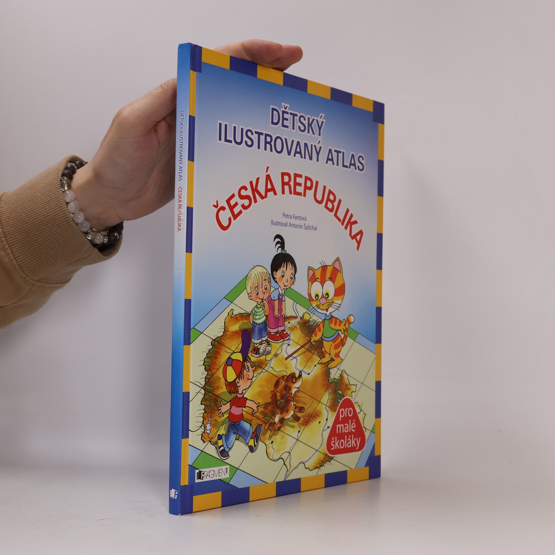 Antonín Šplíchal Dětský ilustrovaný atlas Česká republika