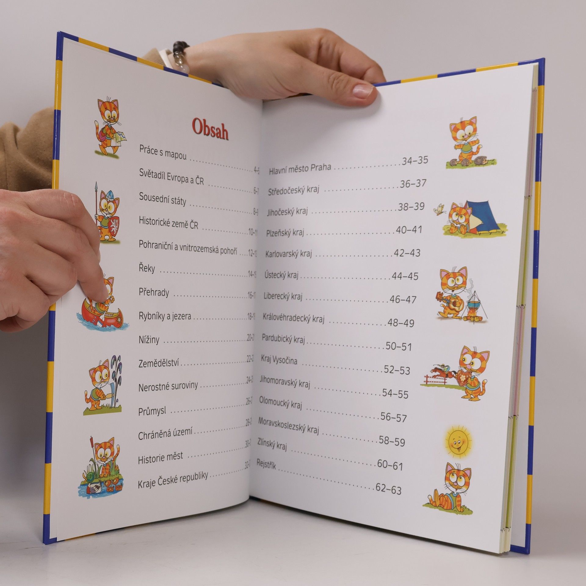 Antonín Šplíchal Dětský ilustrovaný atlas Česká republika