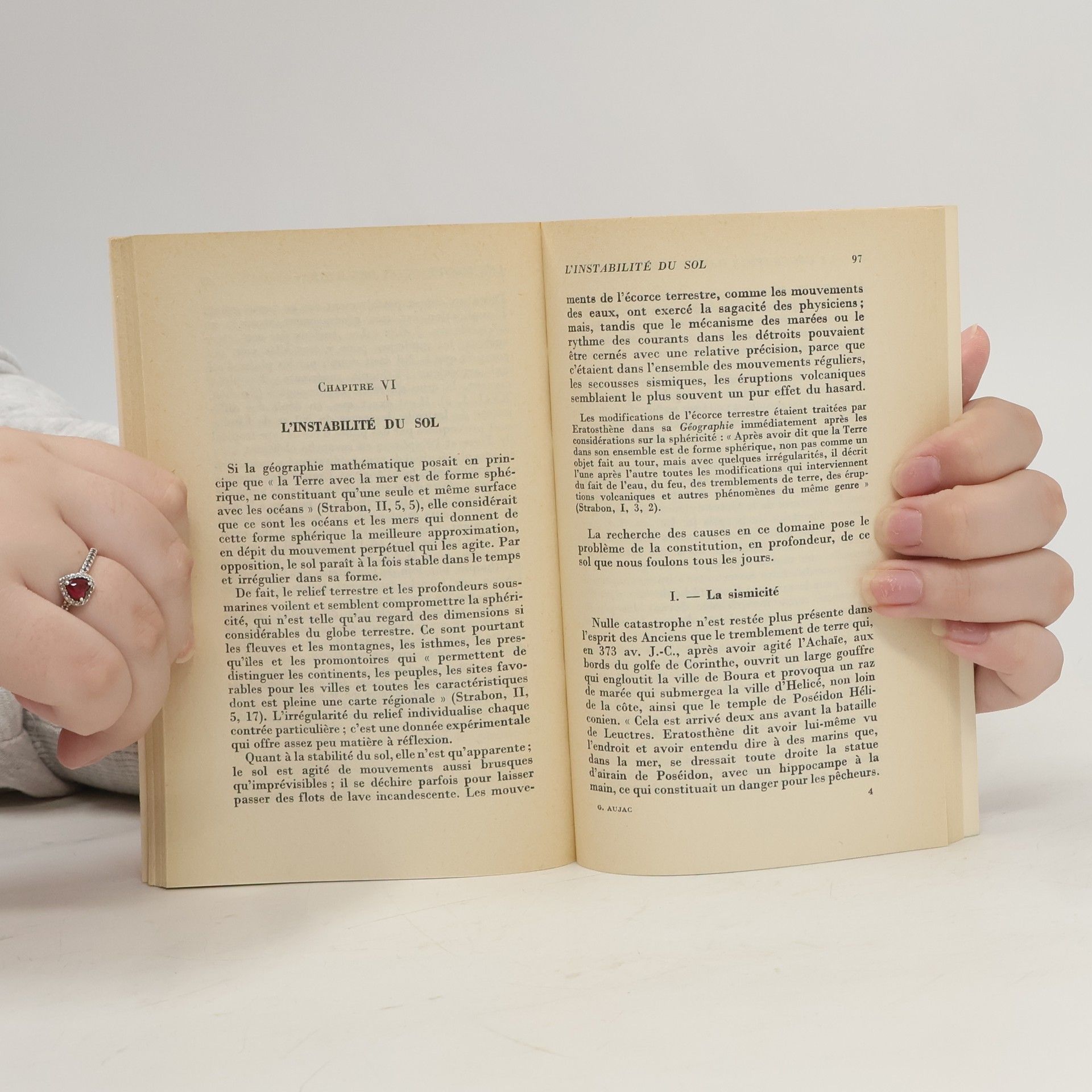 Germaine Aujac La géographie dans le monde antique
