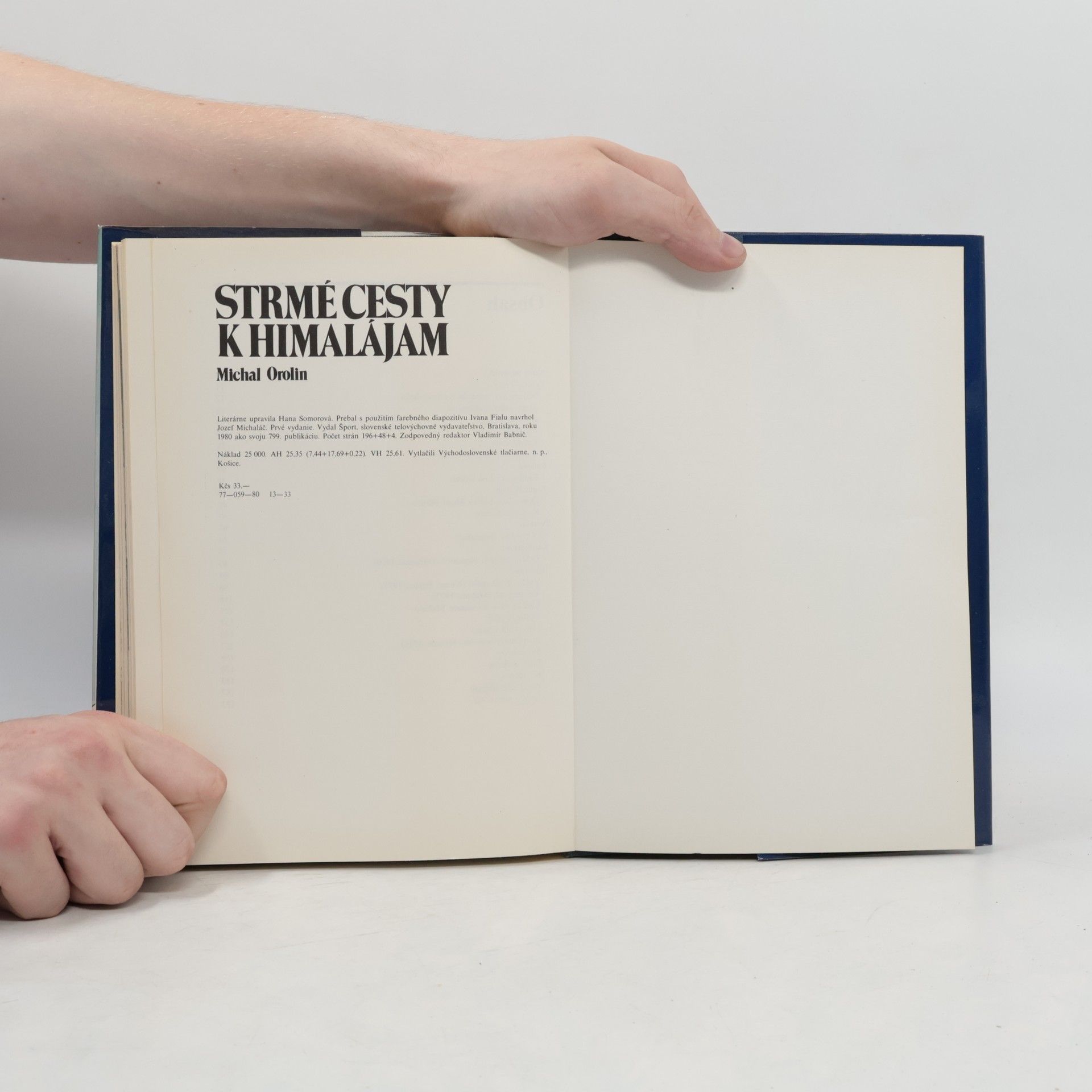Michal Orolin Strmé cesty k Himalájam