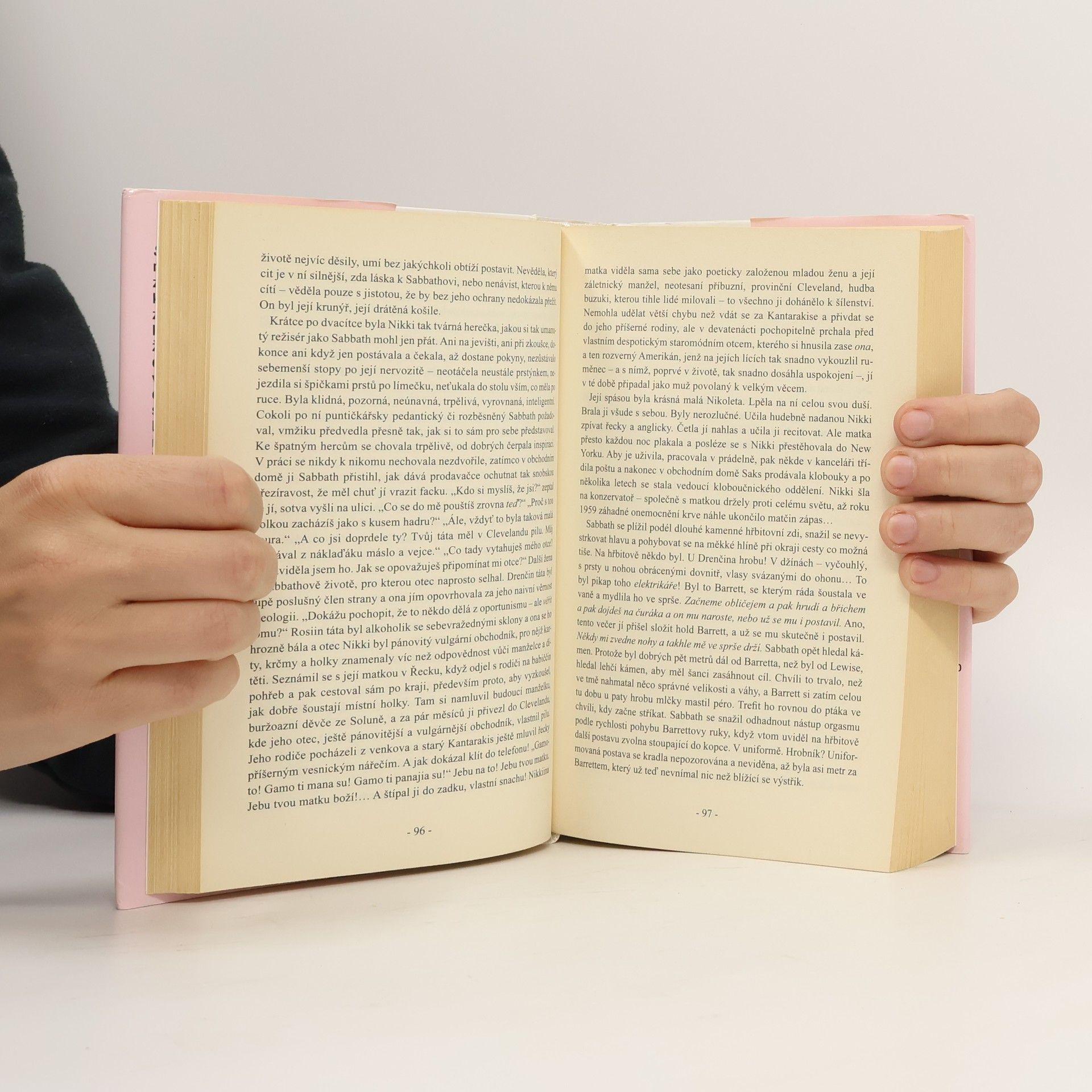 Philip Roth Sabbathovo divadlo