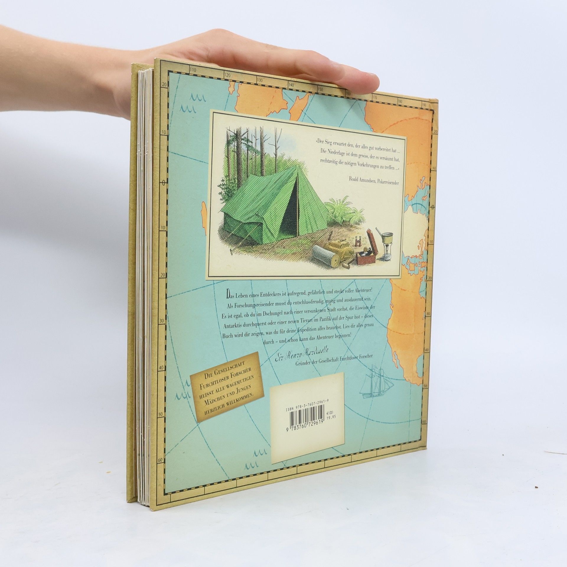 Henry Sir Hardcastle Abenterer und Entdecker Handbuch