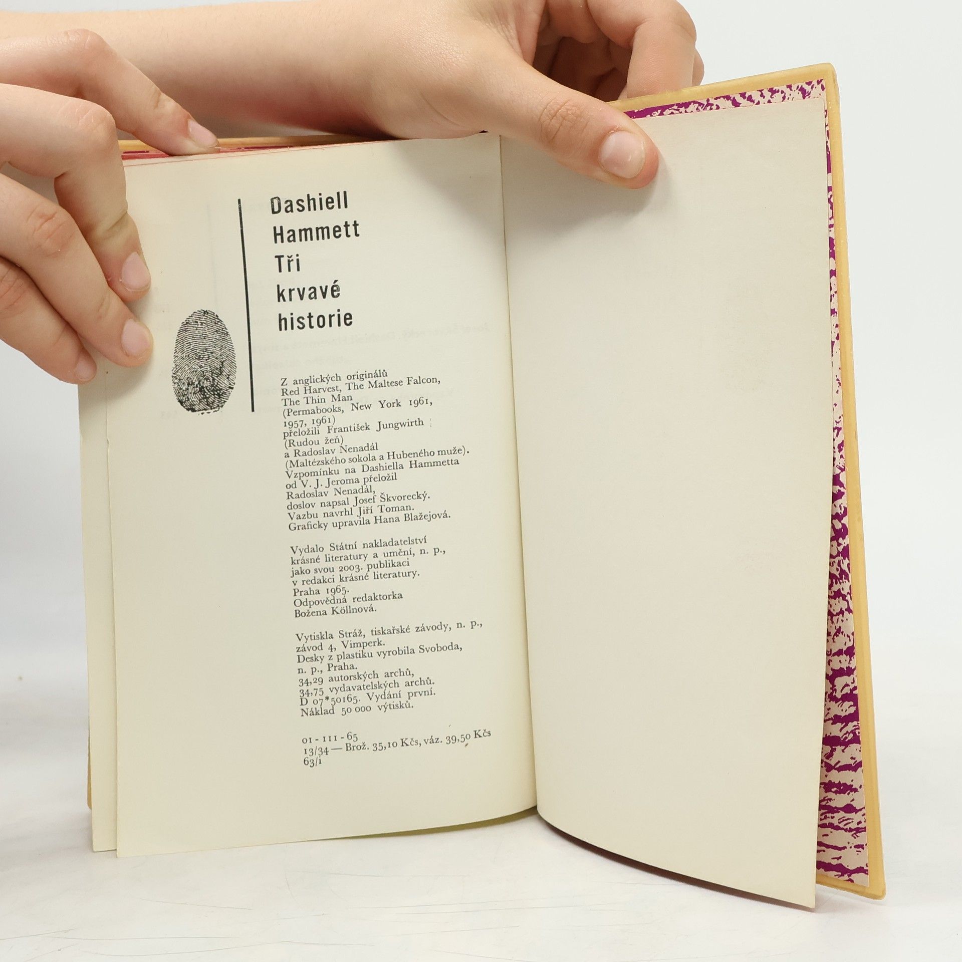 Dashiell Hammett 3 krvavé historie