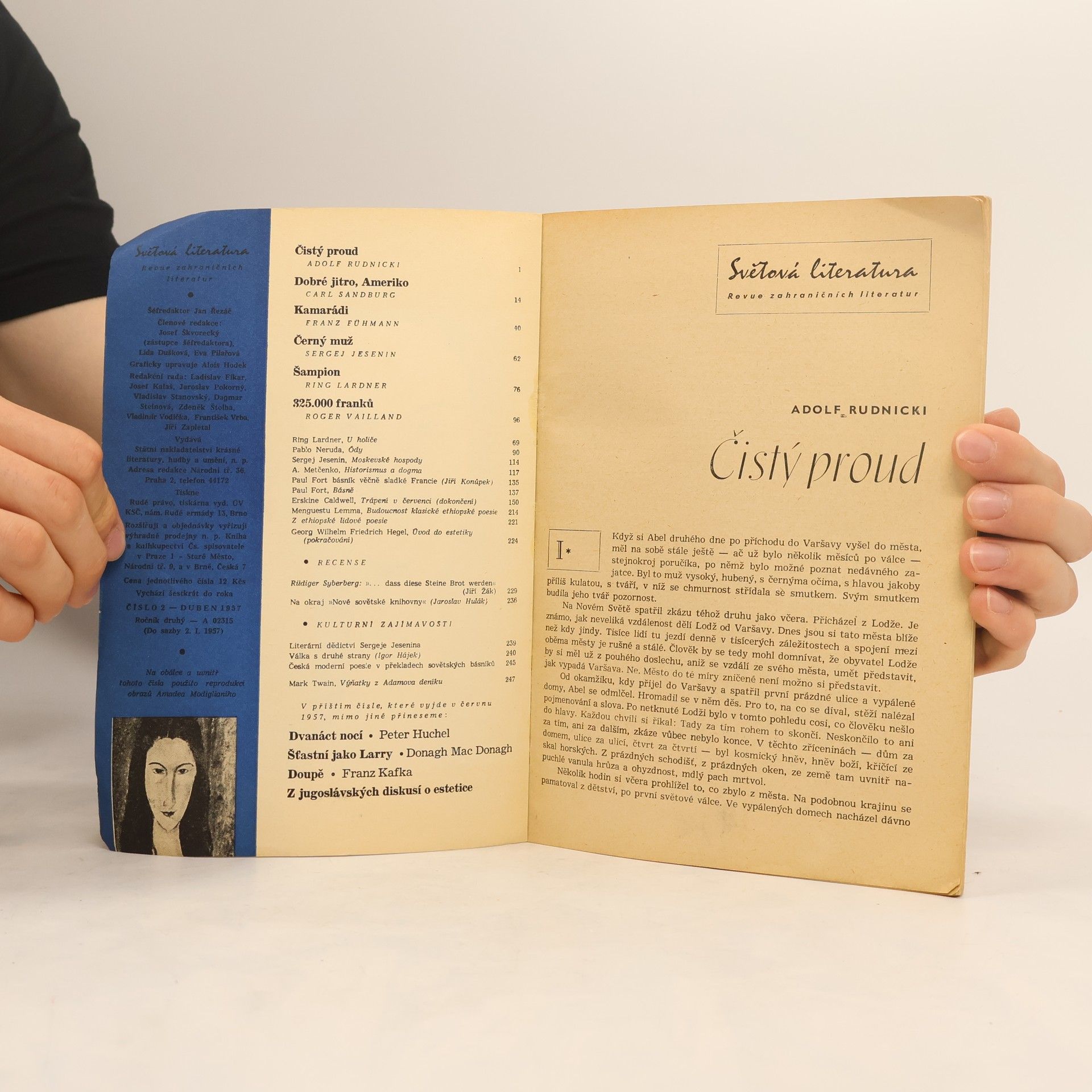 Autorenkollektiv Světová literatura 2/1957