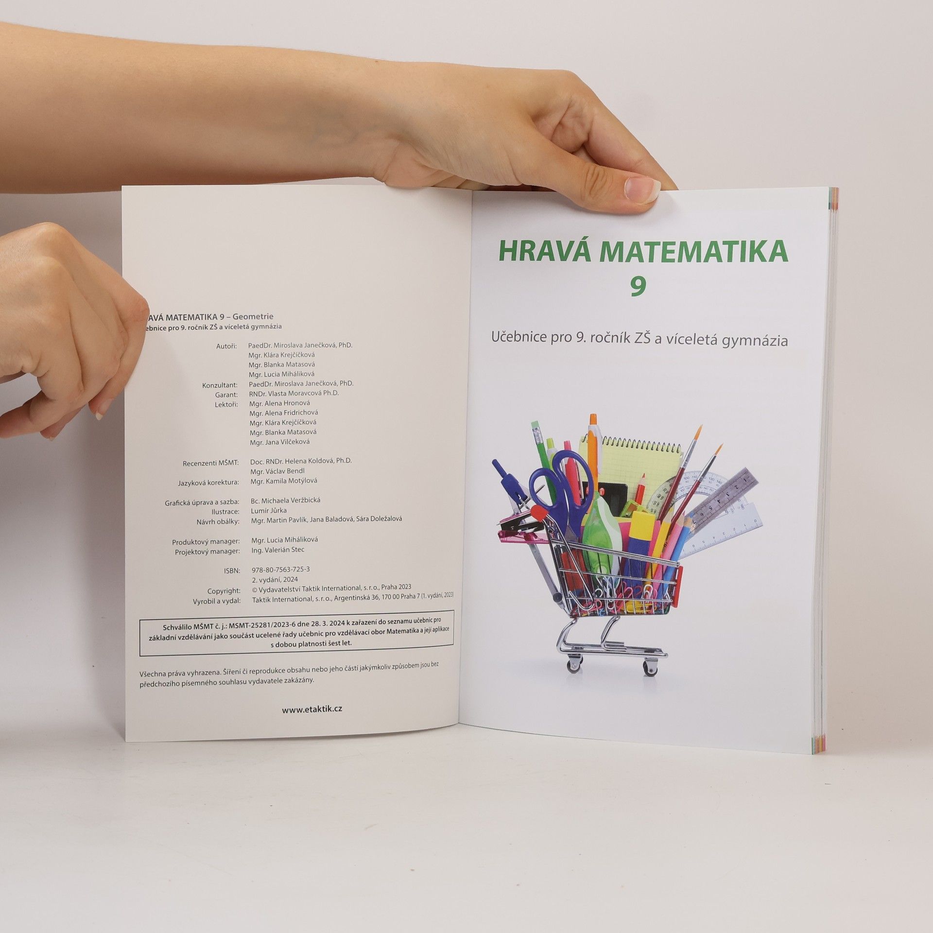 Miroslava Janečková Hravá matematika 9