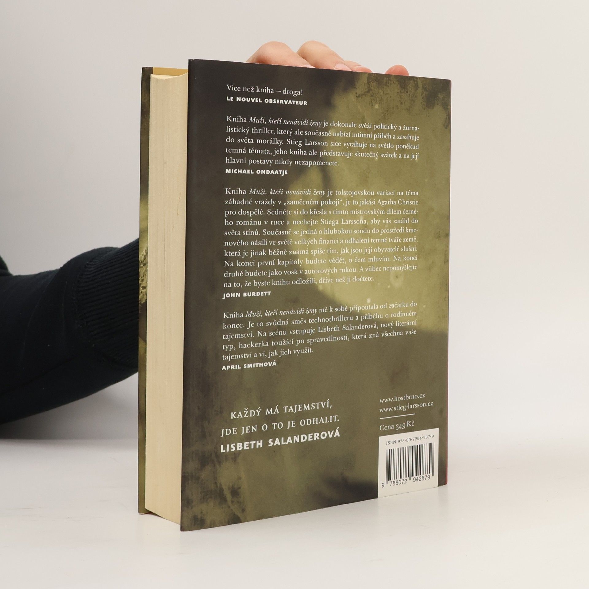 Stieg Larsson Muži, kteří nenávidí ženy