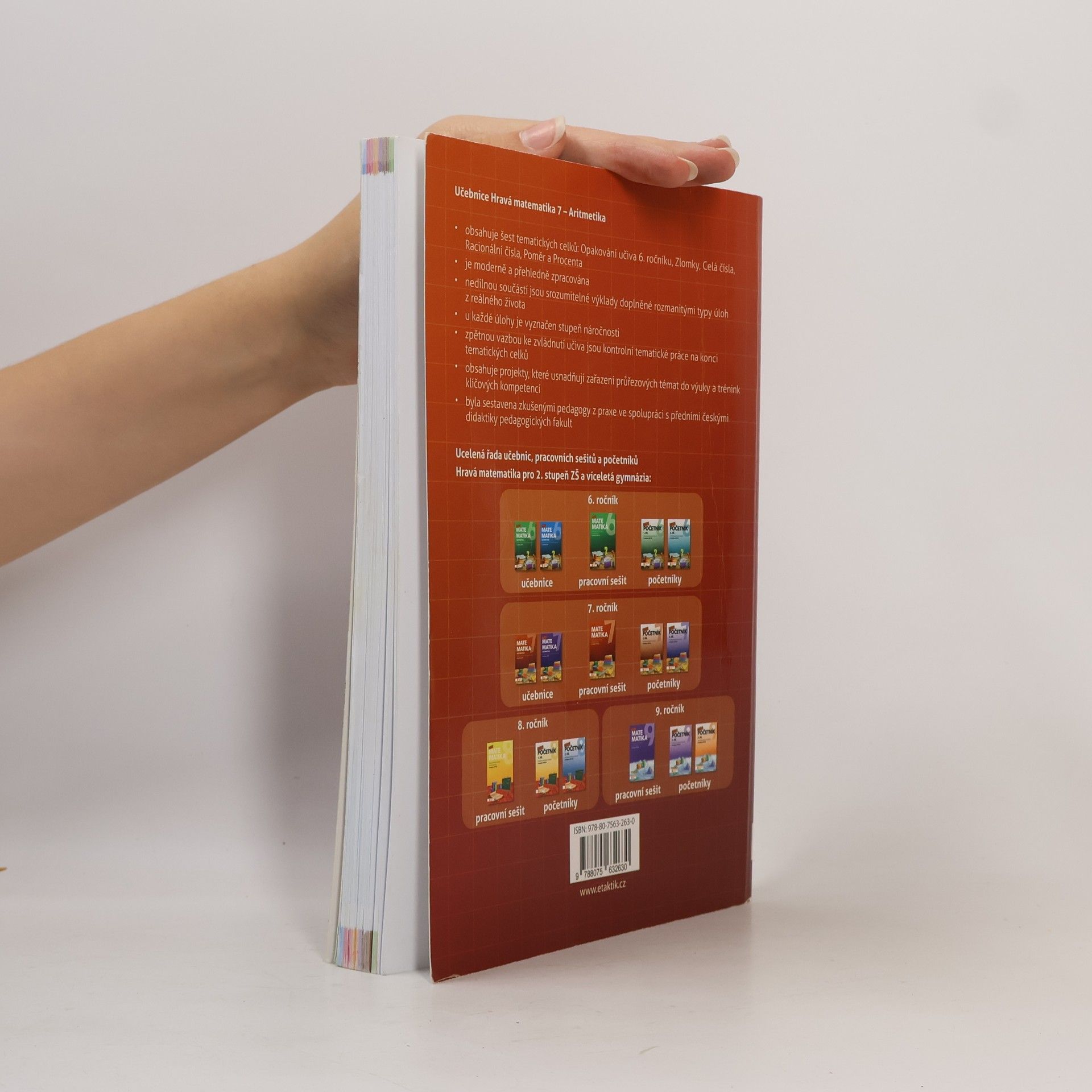 Autorenkollektiv Hravá matematika 7 : učebnice pro 7. ročník ZŠ a víceletá gymnázia