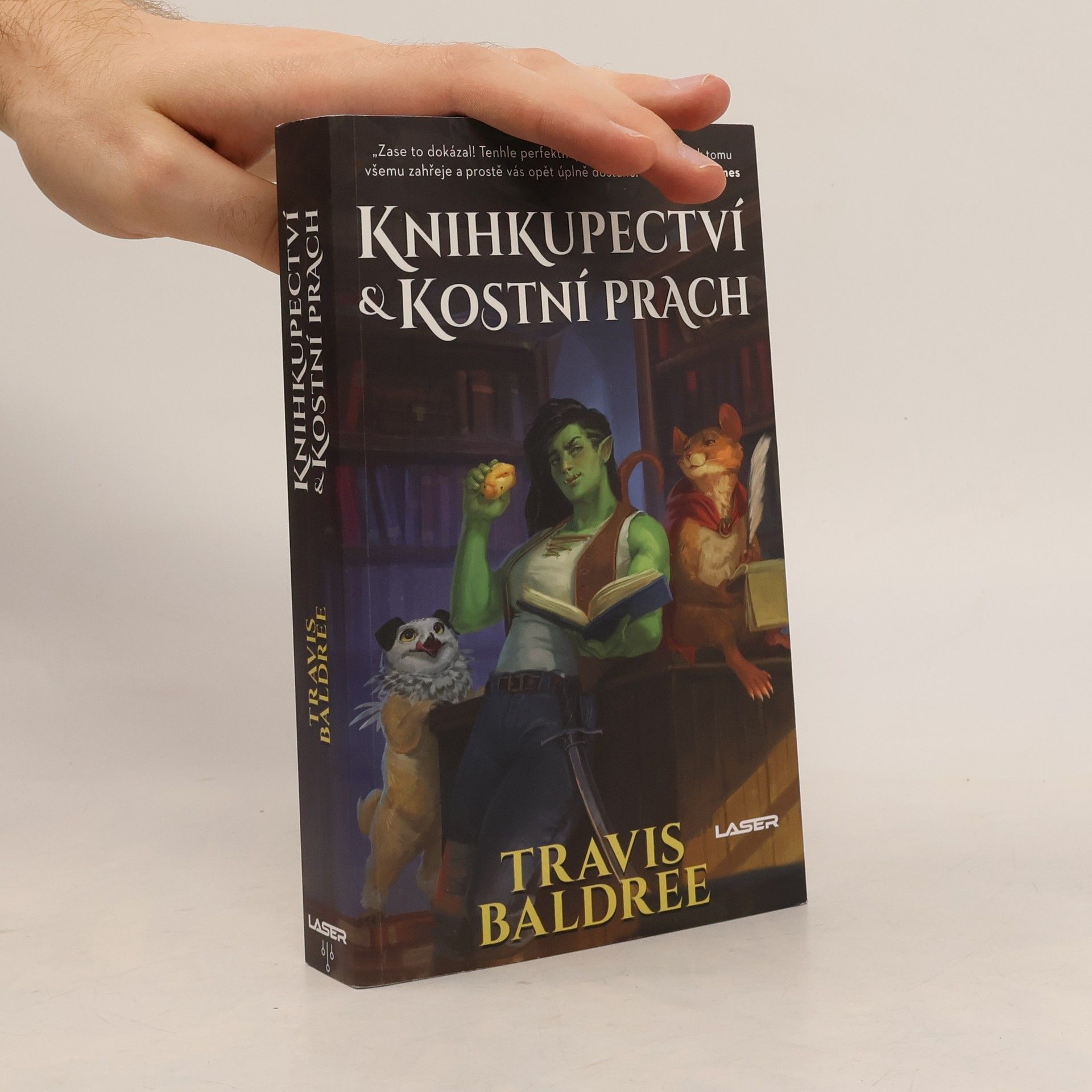 Travis Baldree Knihkupectví & kostní prach