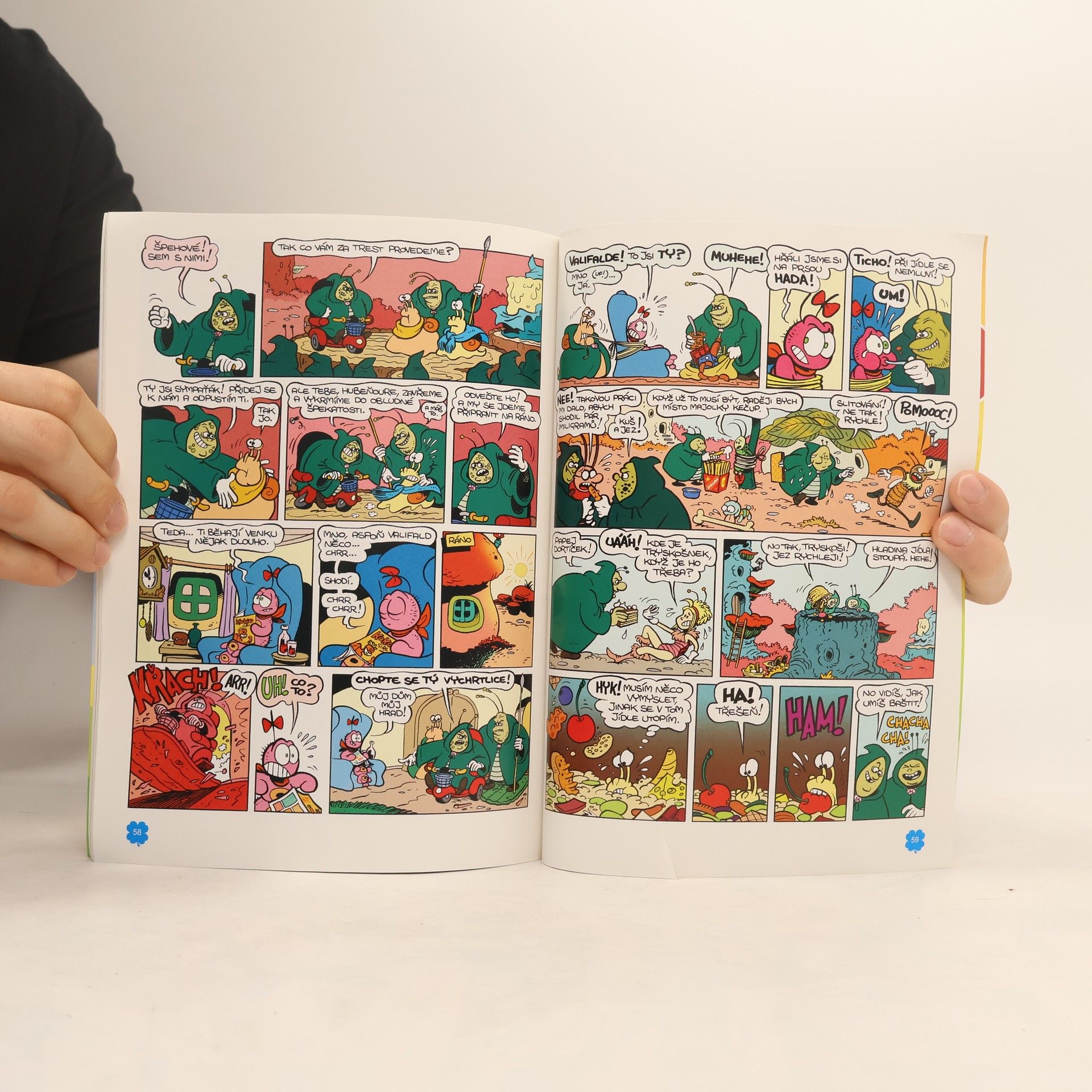 Various authors Čtyřlístek dvojčíslo 619-620. 19-20/2016. Sobík Jari