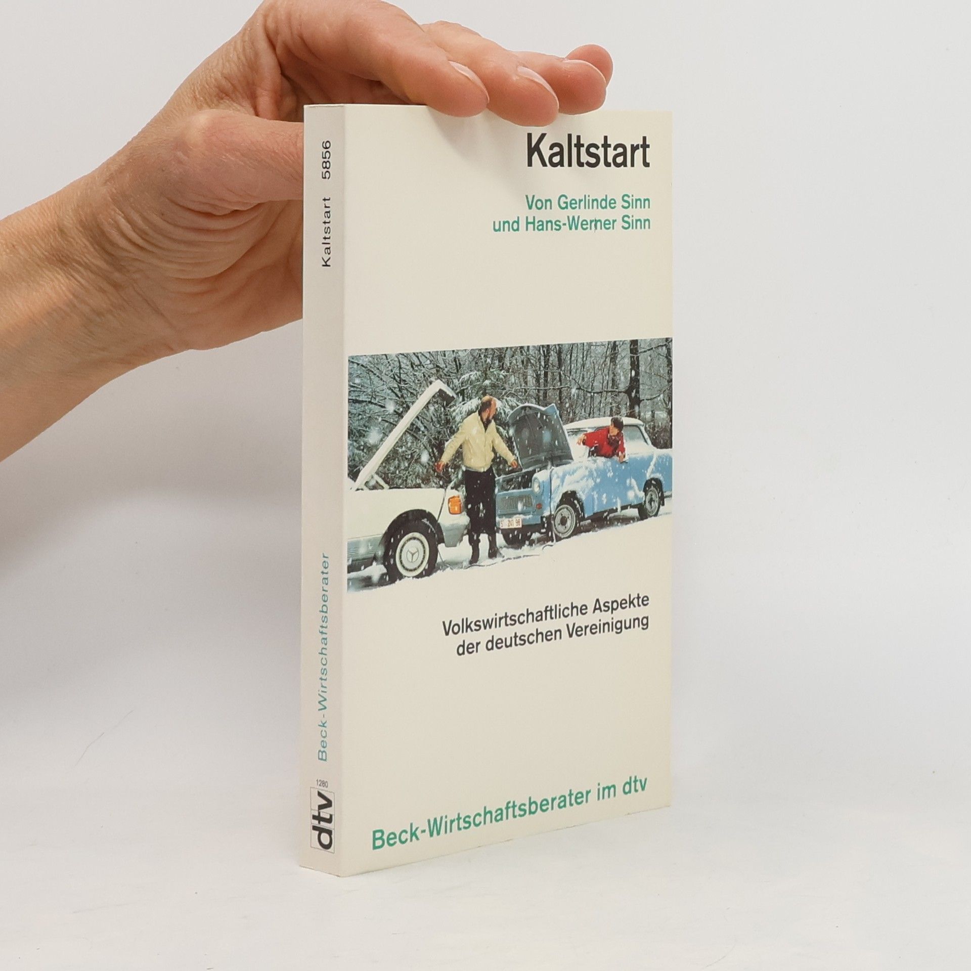 Gerlinde Sinn Kaltstart. Volkswirtschaftliche Aspekte der deutschen Vereinigung.