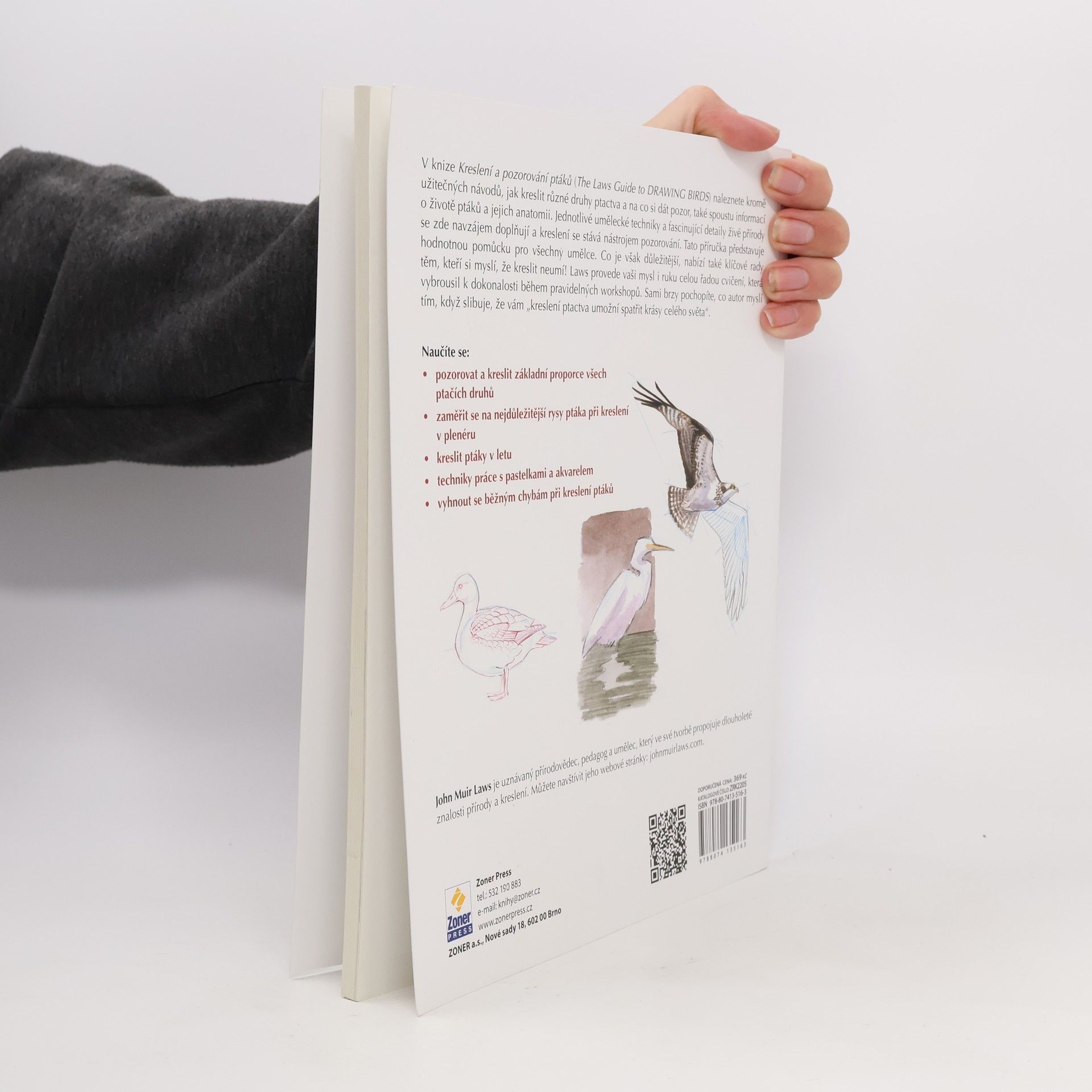 John Muir Laws Kreslení a pozorování ptáků