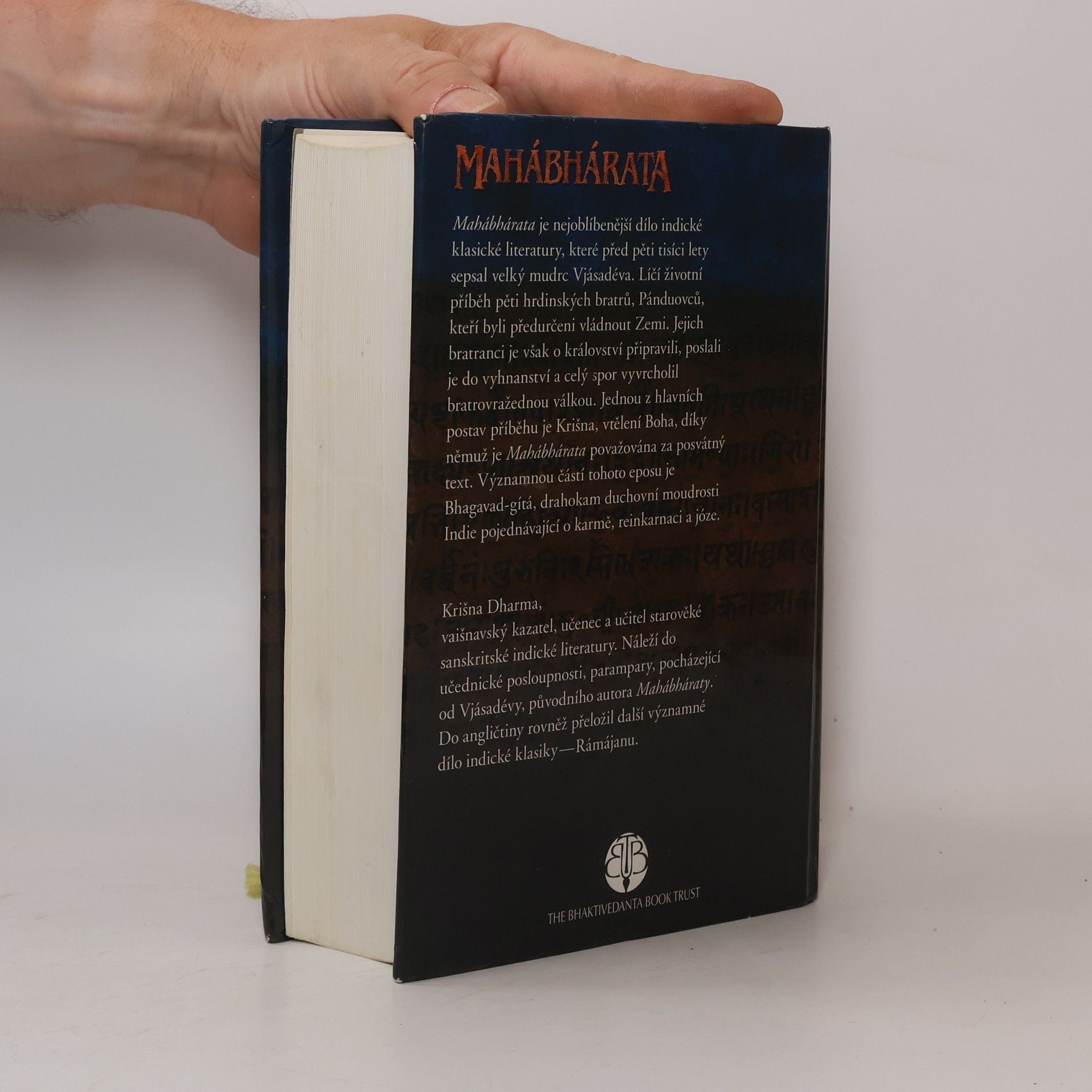 Bhaktivedanta Mahábhárata. Největší duchovní epos všech dob