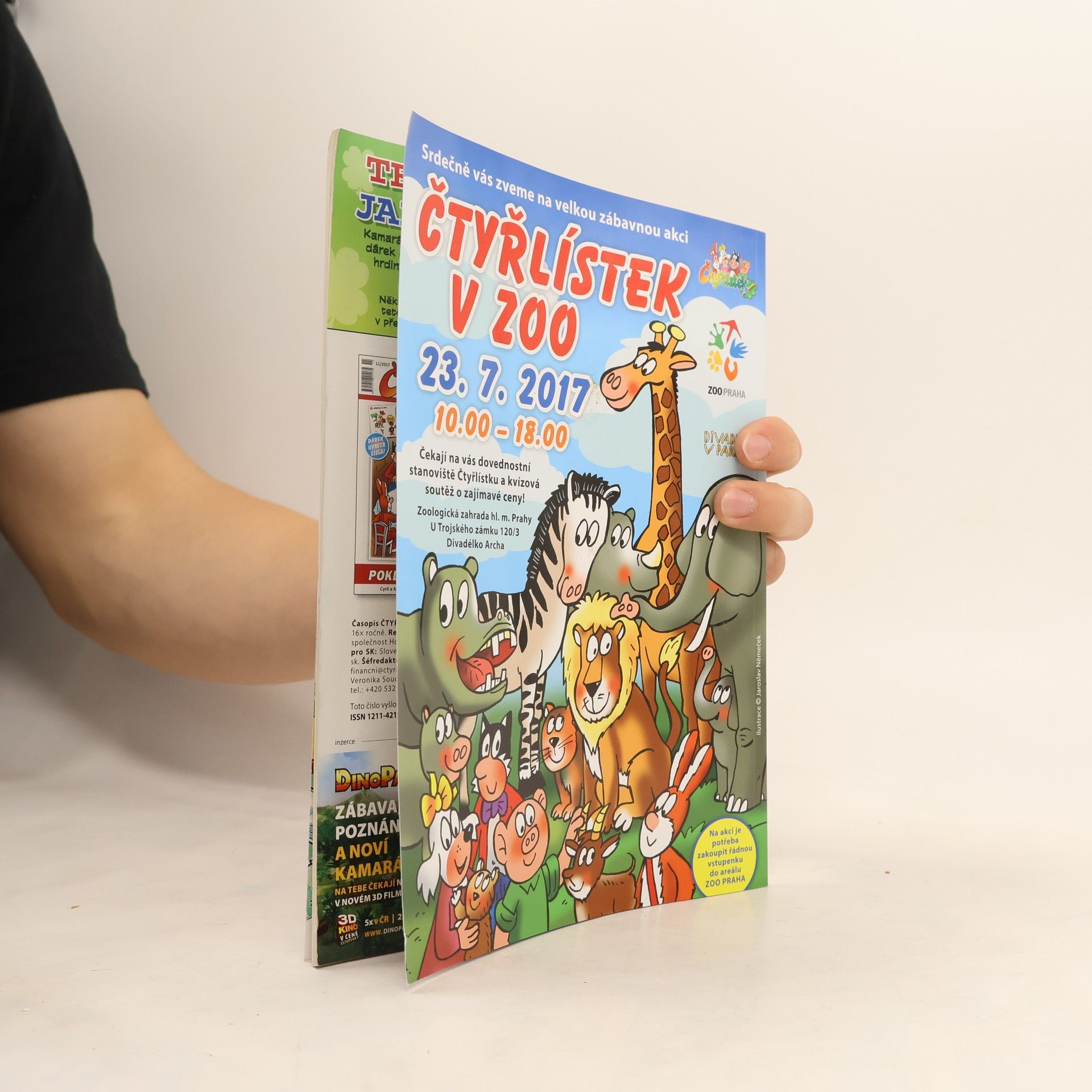 Various authors Čtyřlístek 630/629. Dino se vrací