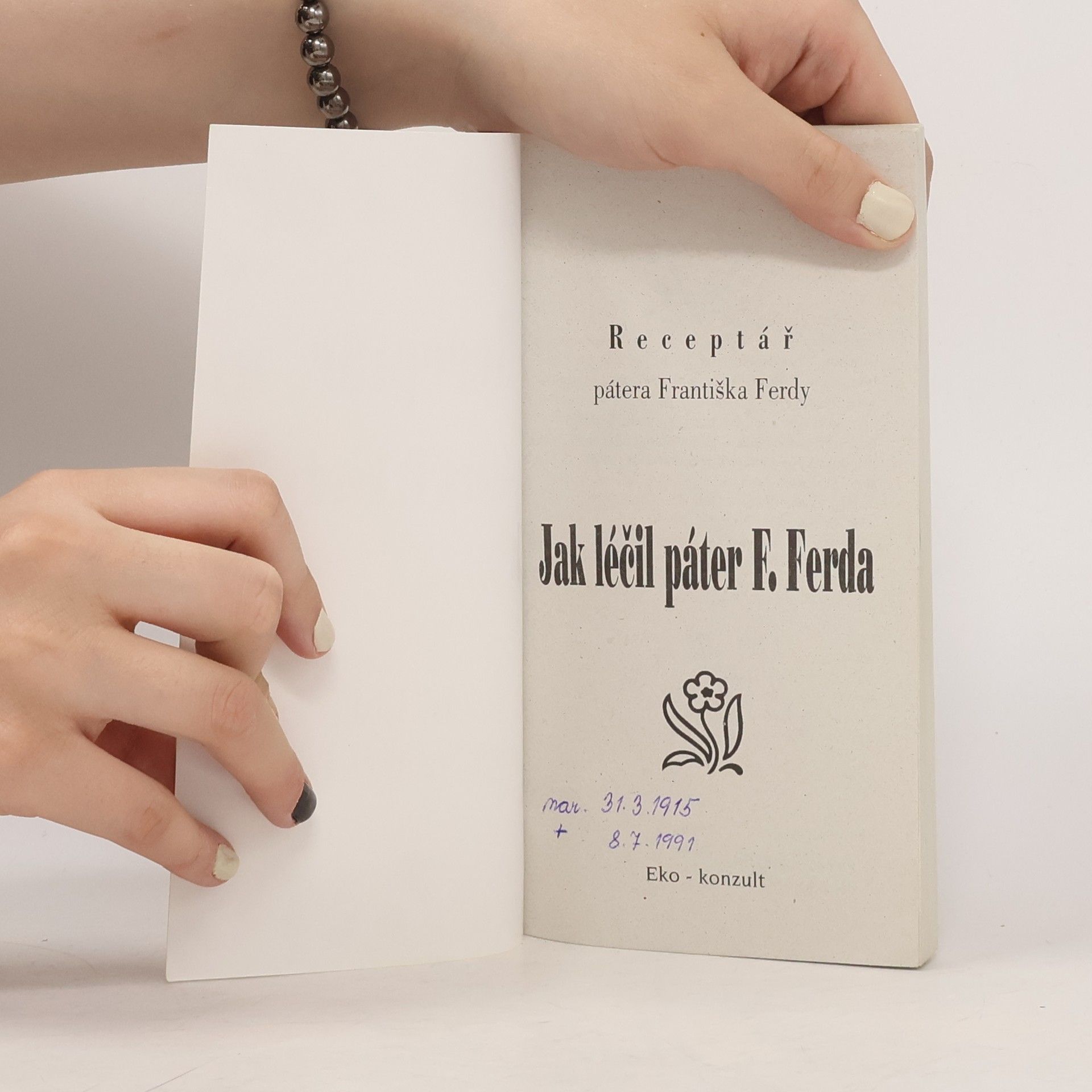 František Ferda Receptář pátera F. Ferdy