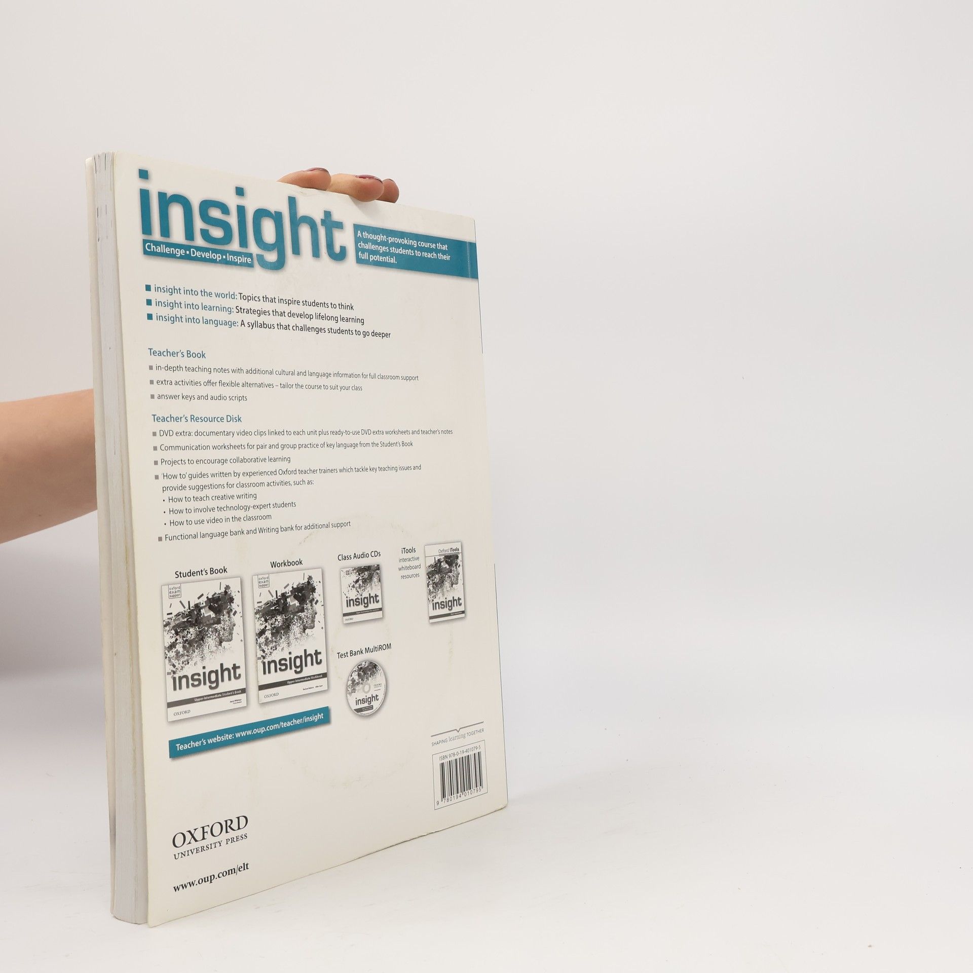 Katherine Stannett Insight Upper Intermediate Teacher's Book with Teacher's Resource Disc