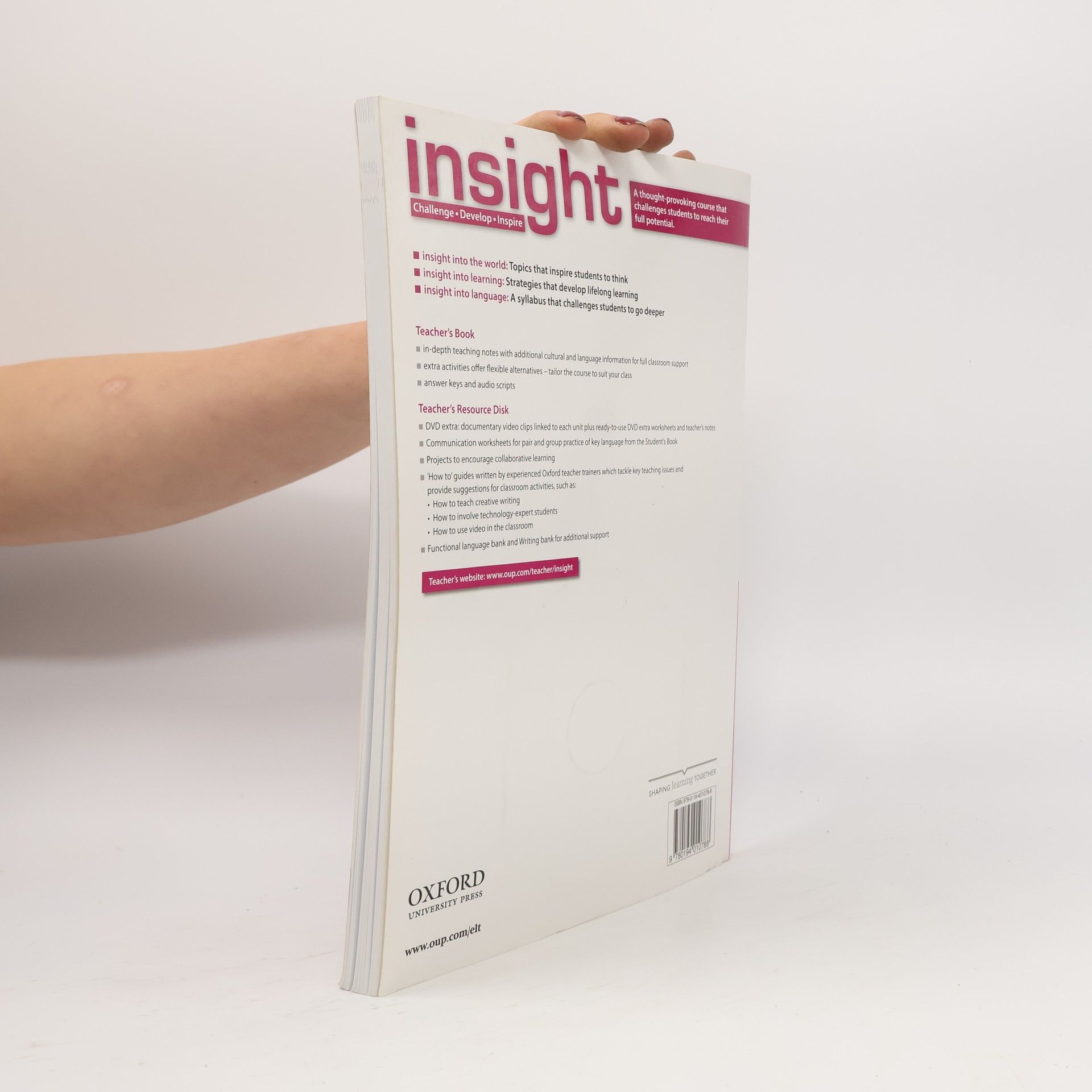 Christina De la Mare Insight Intermediate Teacher´s Book with Teacher´s Resource Disc
