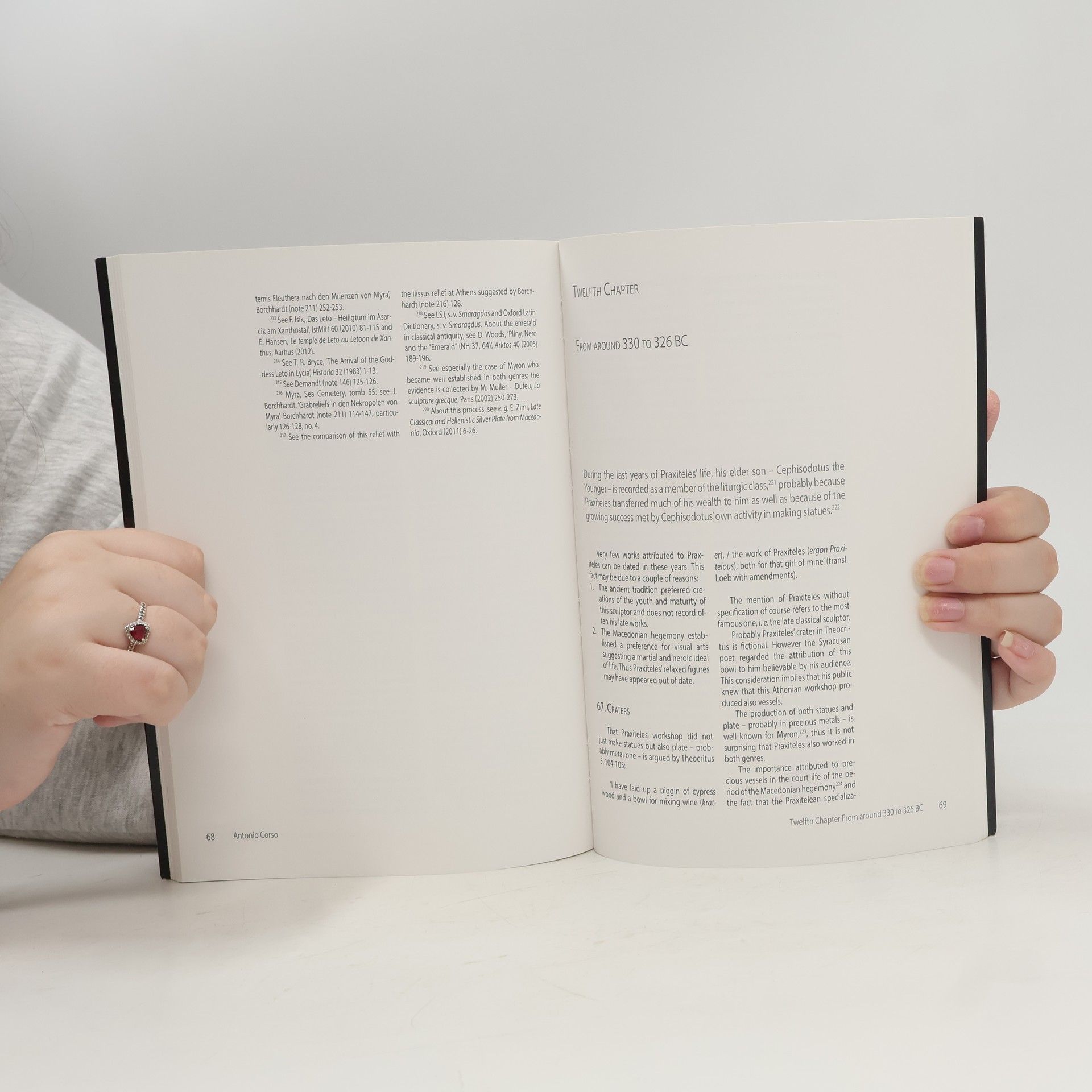 Antonio Corso Studia Archaeologica - 198: The Art of Praxiteles V