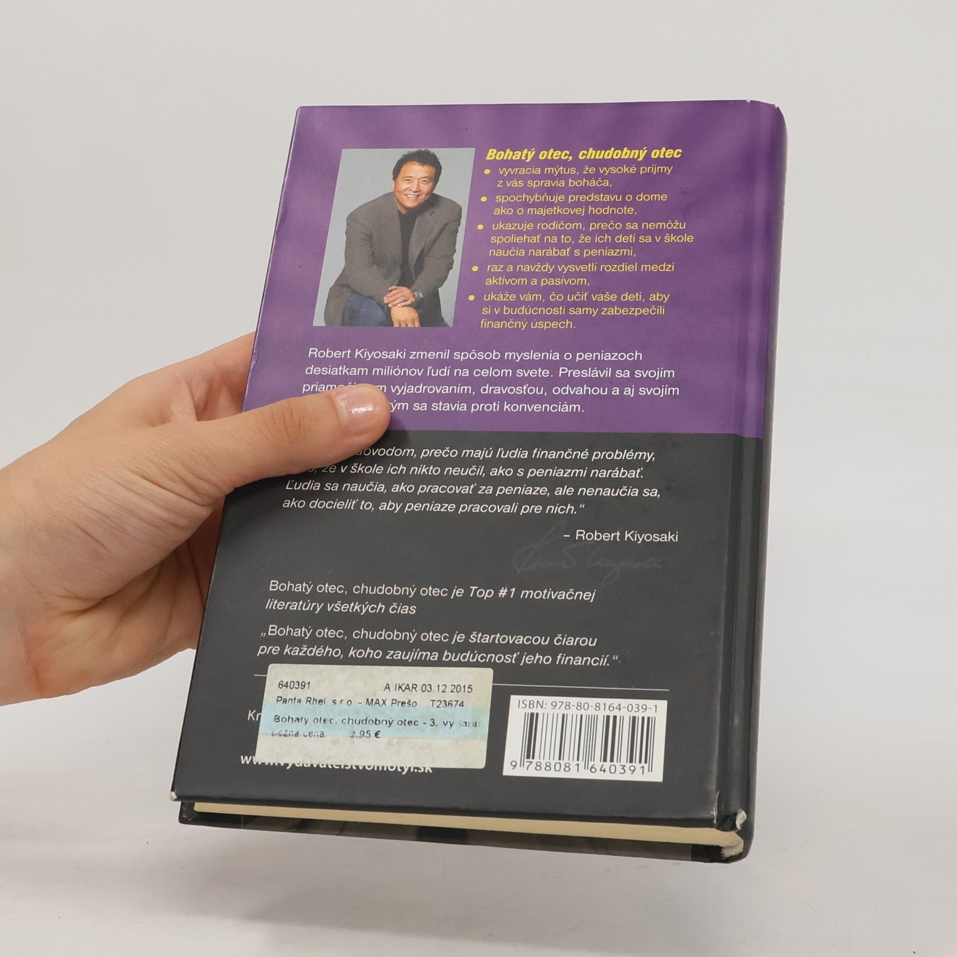 Robert Kiyosaki Bohatý otec chudobný otec Čo bohatí učia svoje deti a chudobní nie