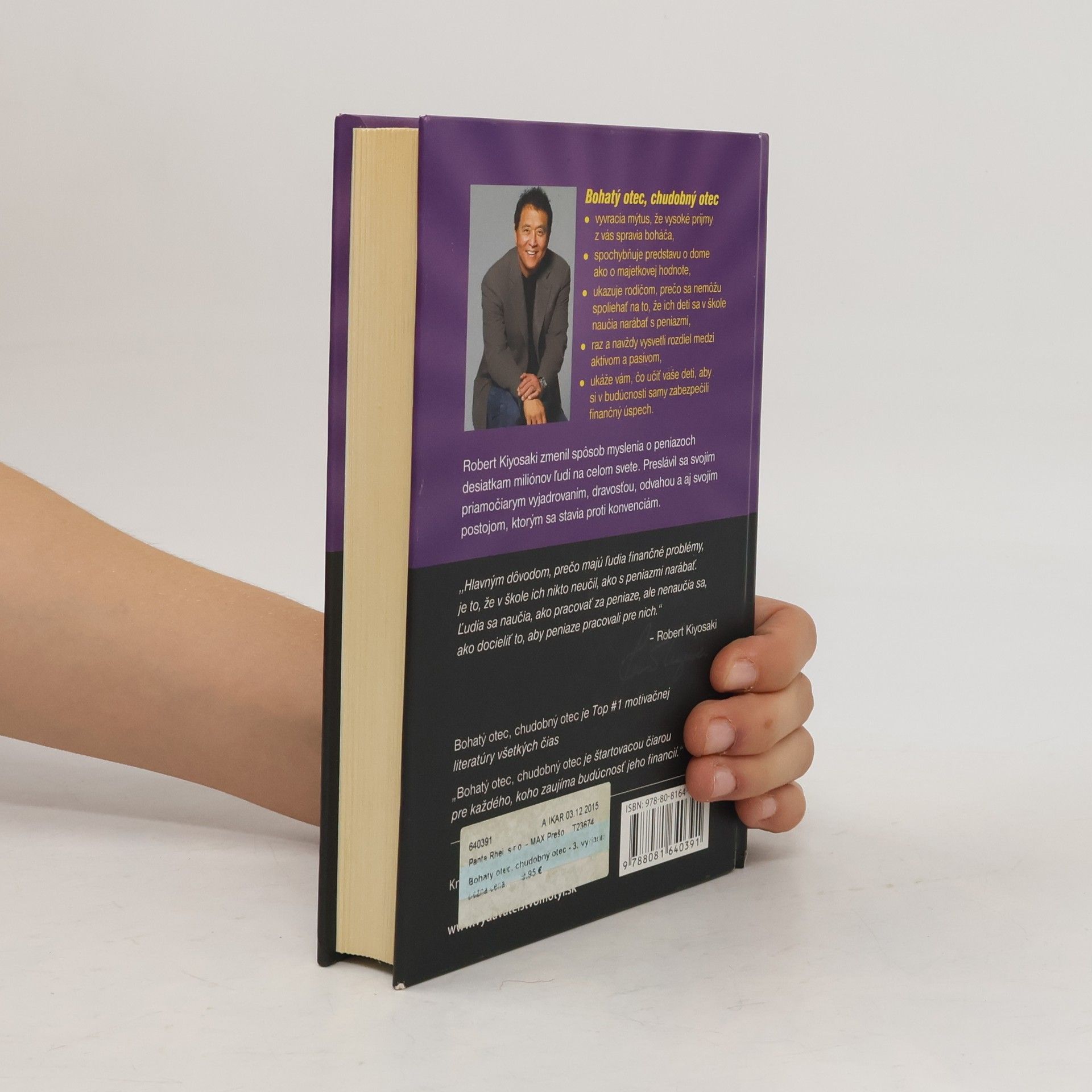 Robert Kiyosaki Bohatý otec chudobný otec Čo bohatí učia svoje deti a chudobní nie
