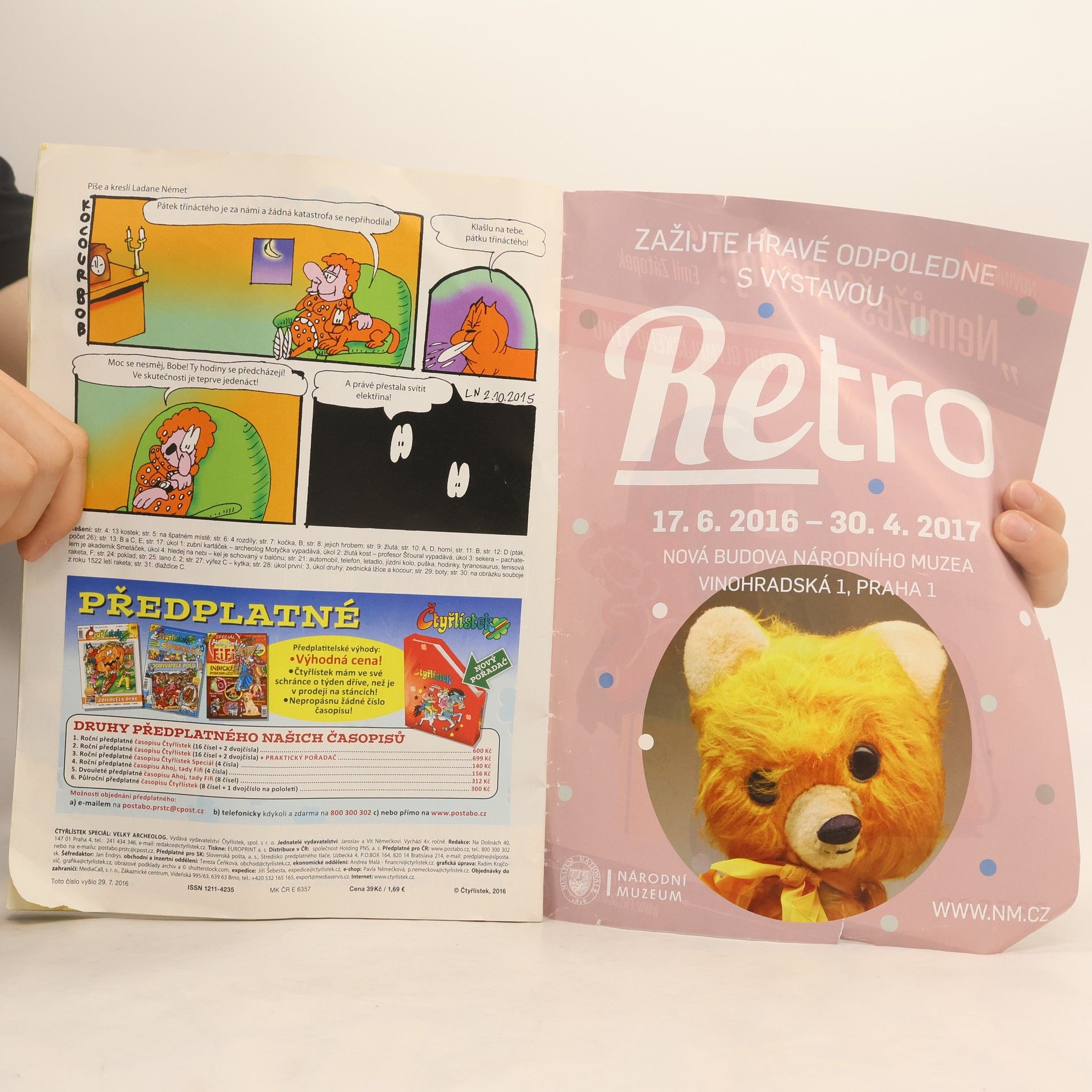 Autorenkollektiv Čtyřlístek speciál 3/2016. Velký archeolog