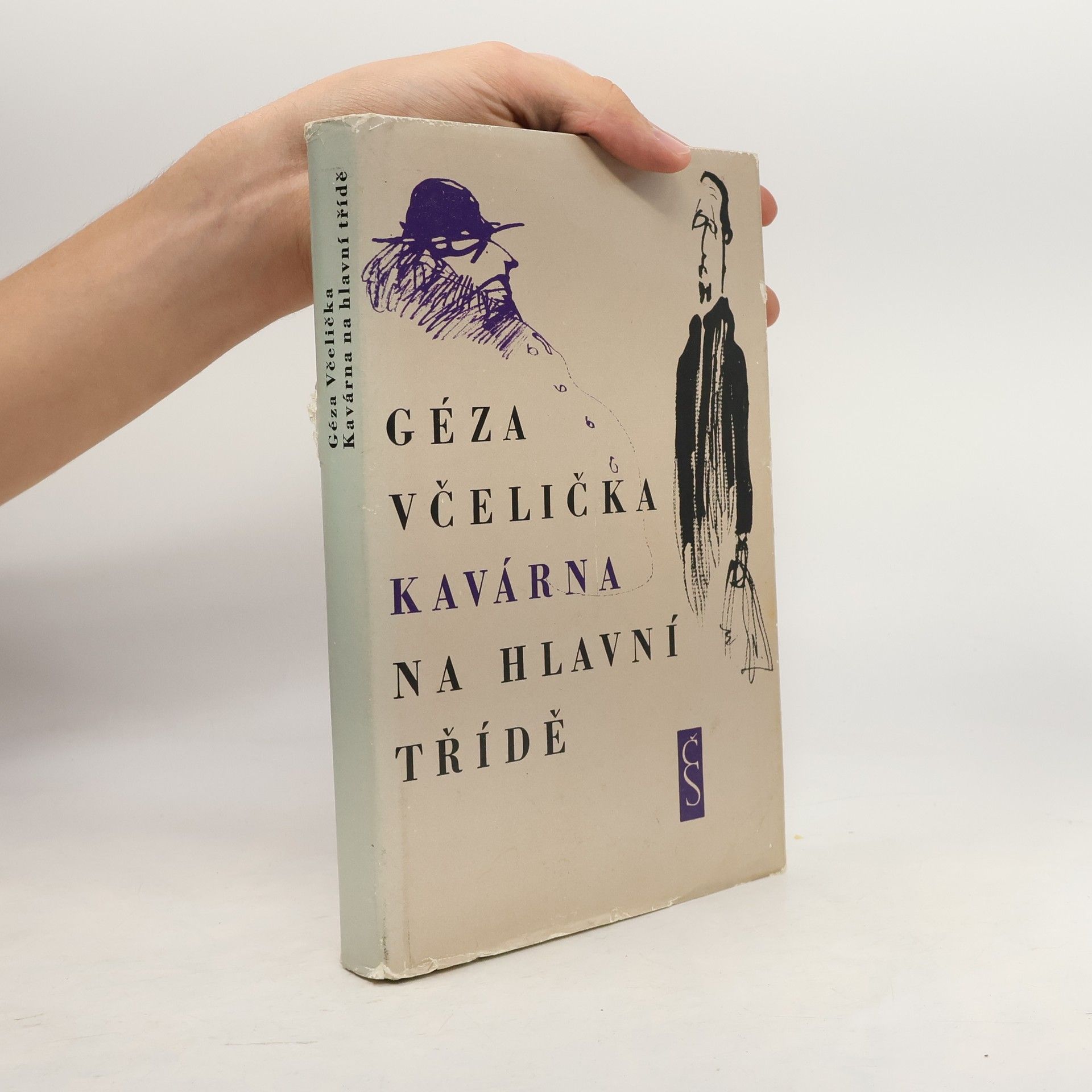 Géza Včelička Kavárna na hlavní třídě
