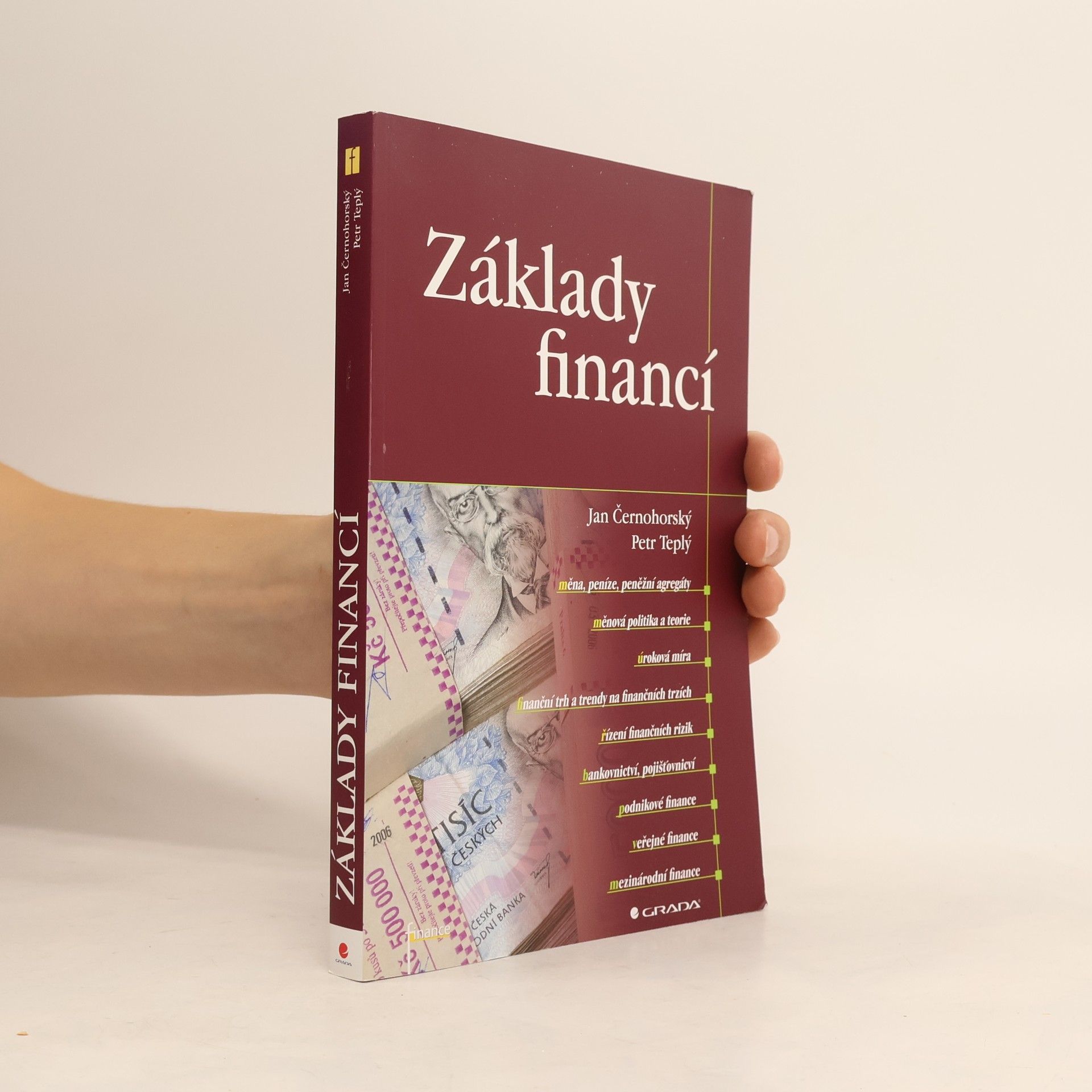 Jan Černohorský Základy financí