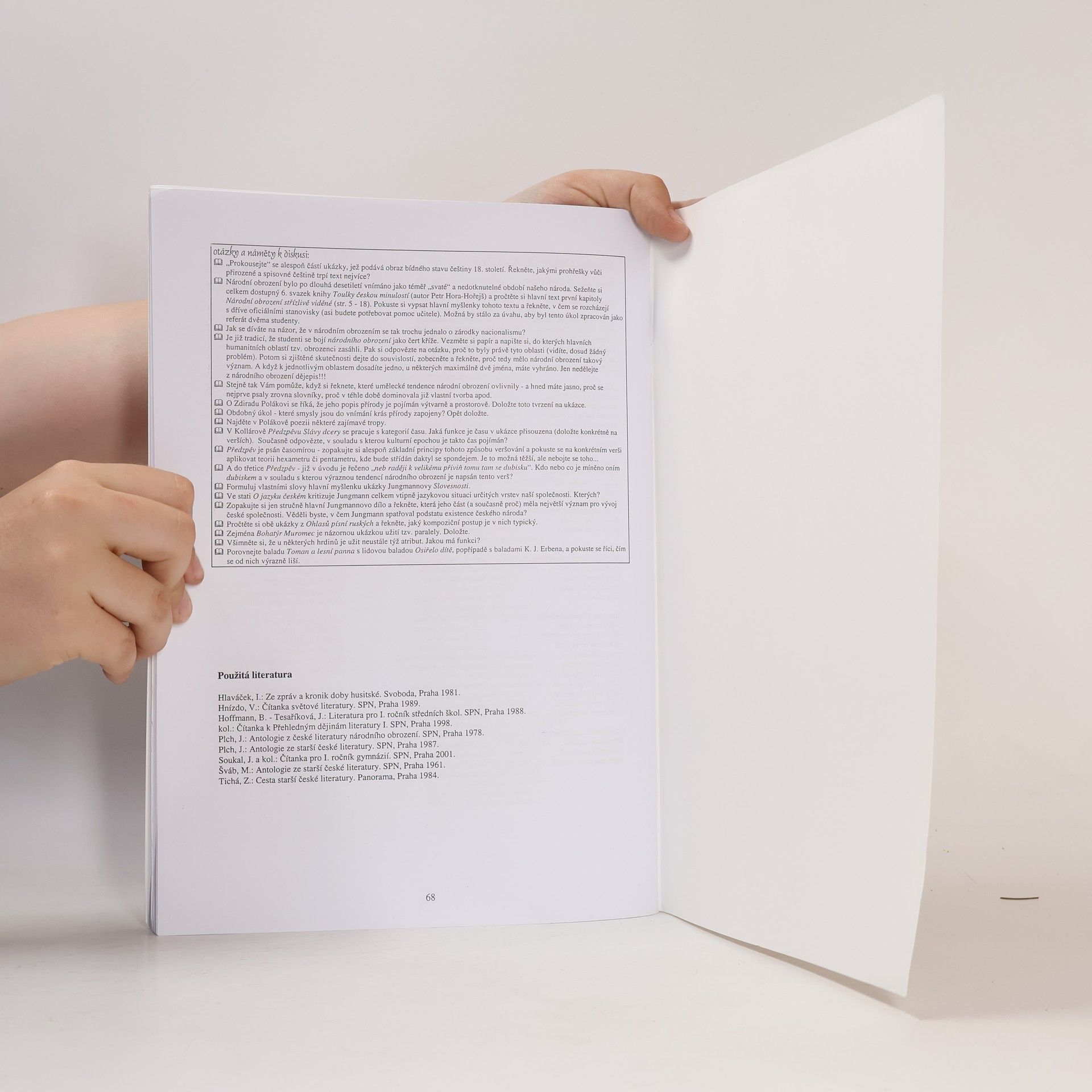 Vladimír Prokop Čítanka k Dějinám literatury od starověku do počátku 19. století