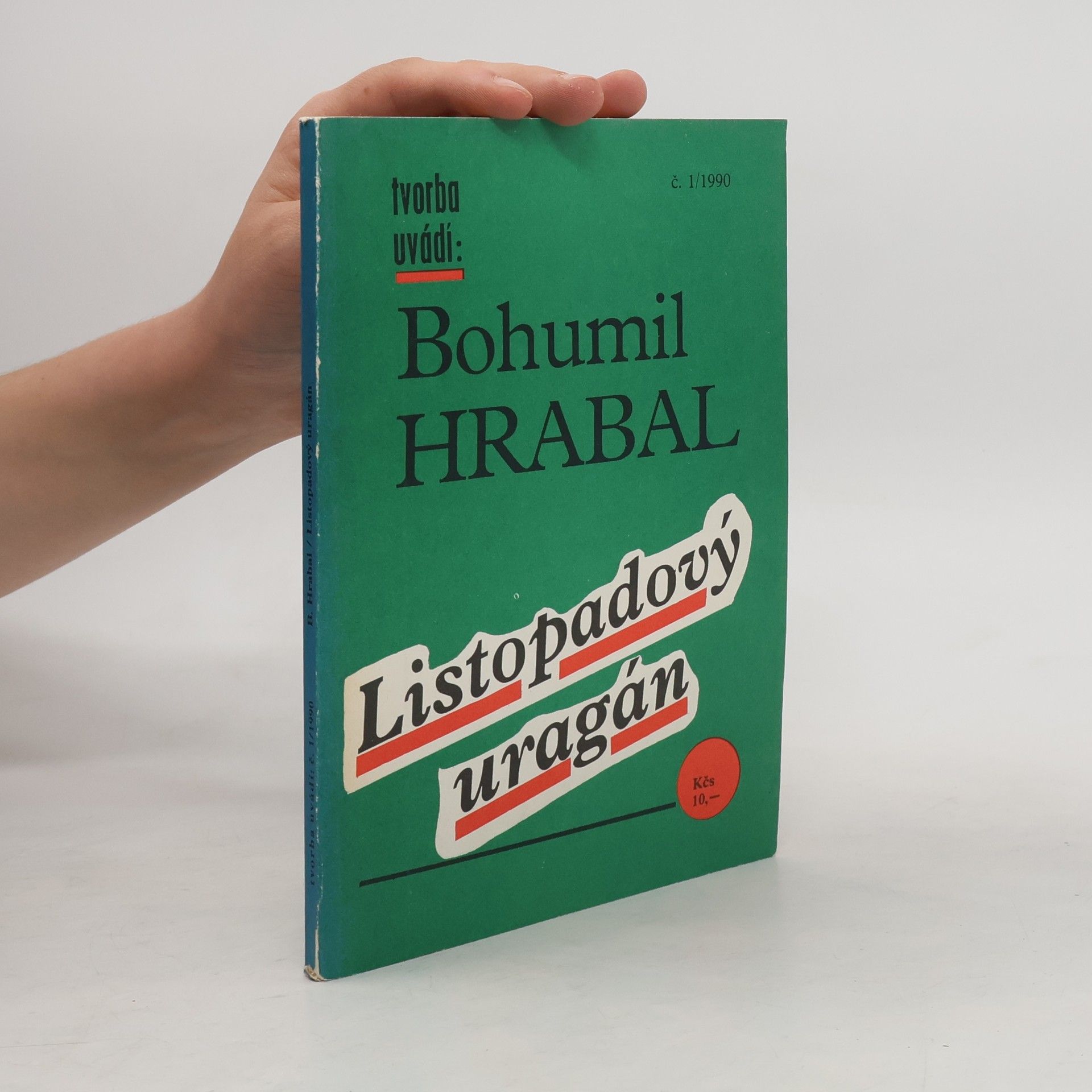 Bohumil Hrabal Listopadový uragán