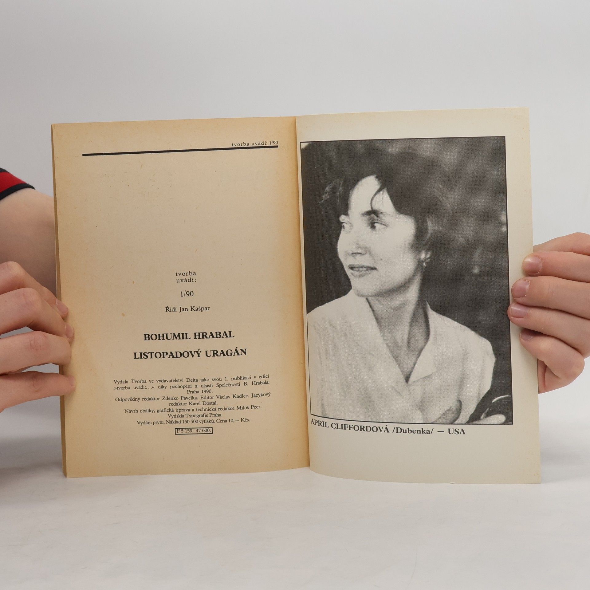 Bohumil Hrabal Listopadový uragán