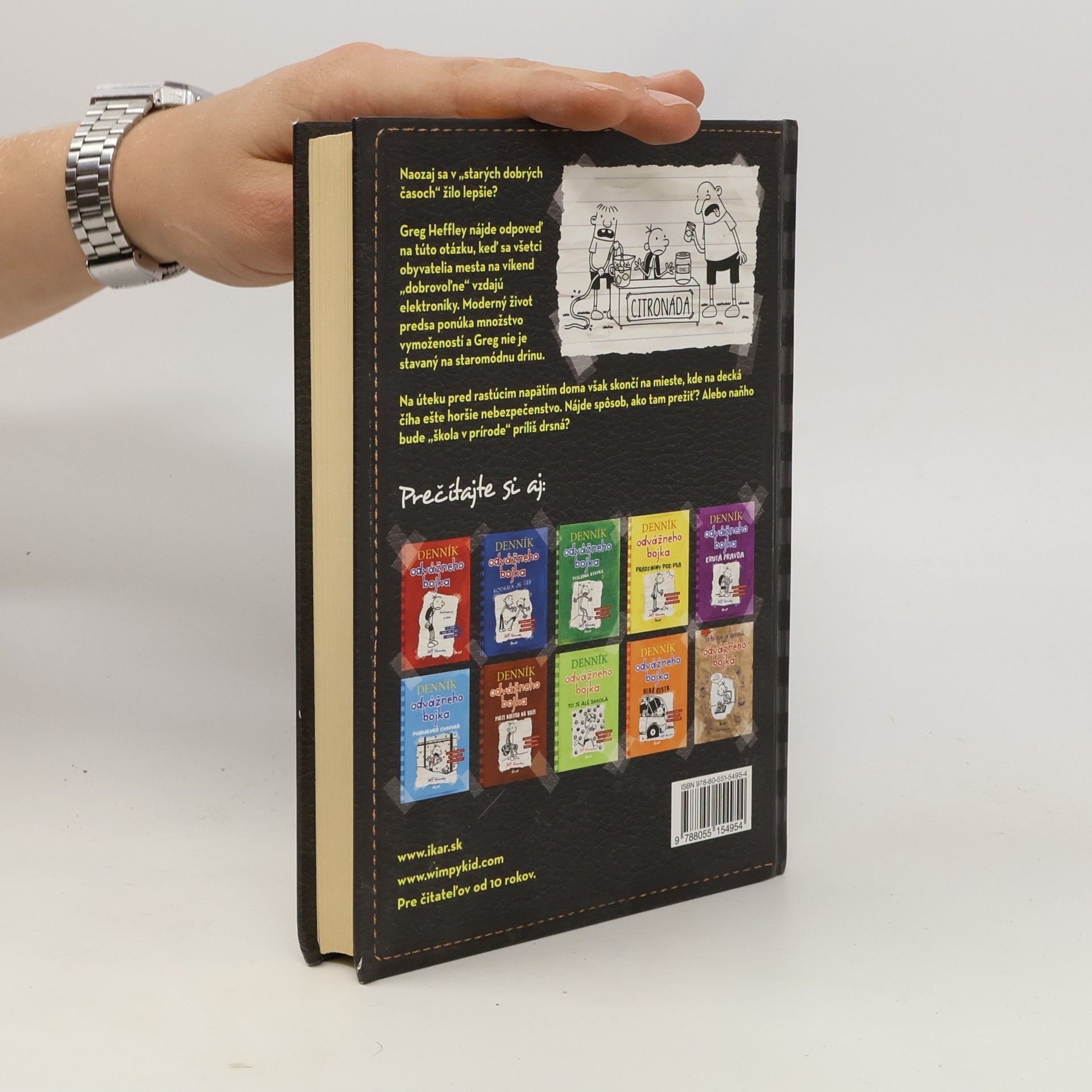 Jeff Kinney Denník odvážneho bojka 10. Drsná škola