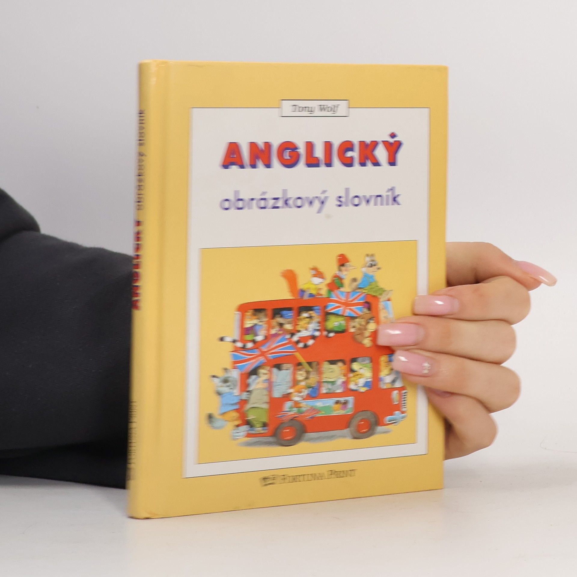 Tony Wolf Anglický obrázkový slovník