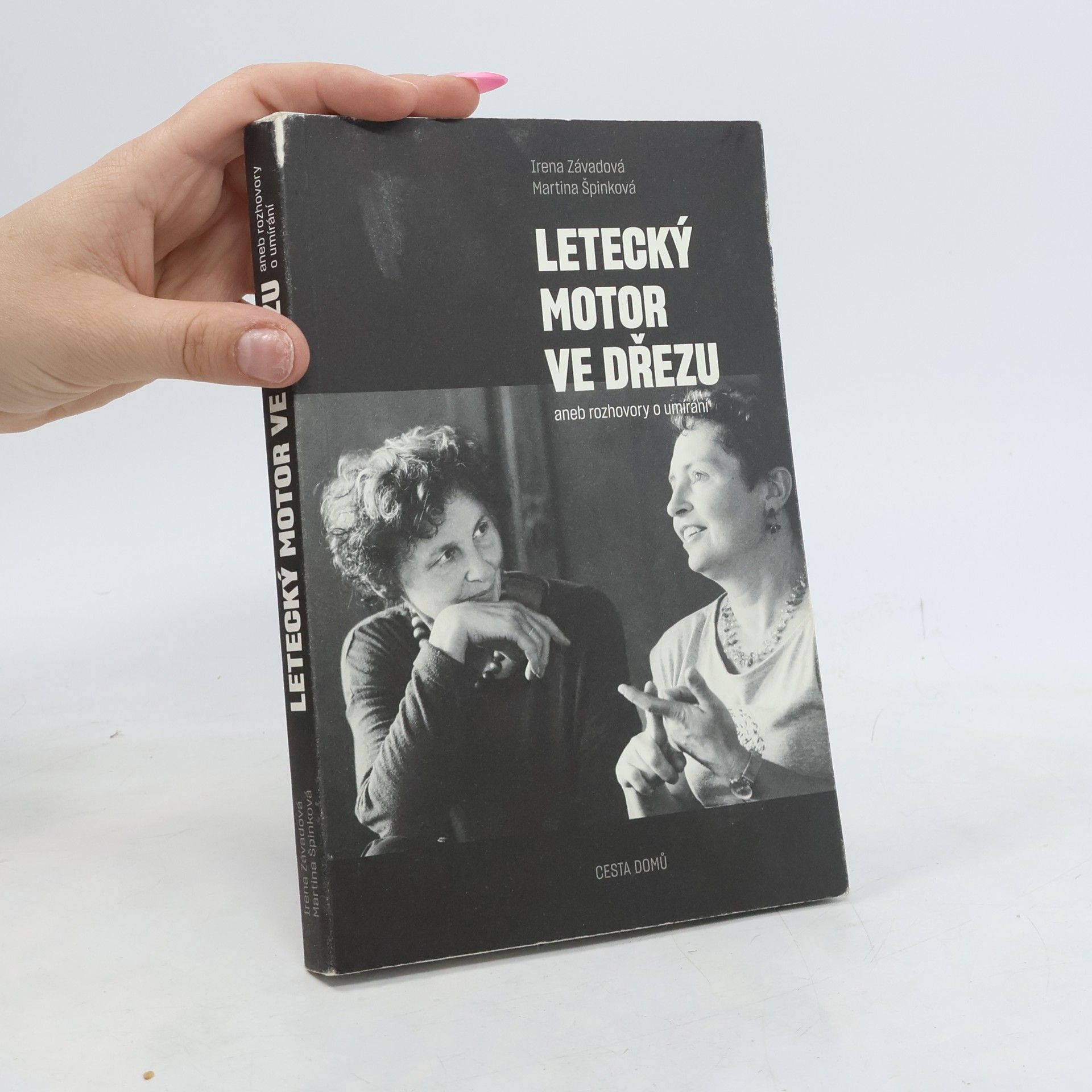 Irena Závadová Letecký motor ve dřezu, aneb, Rozhovory o umírání