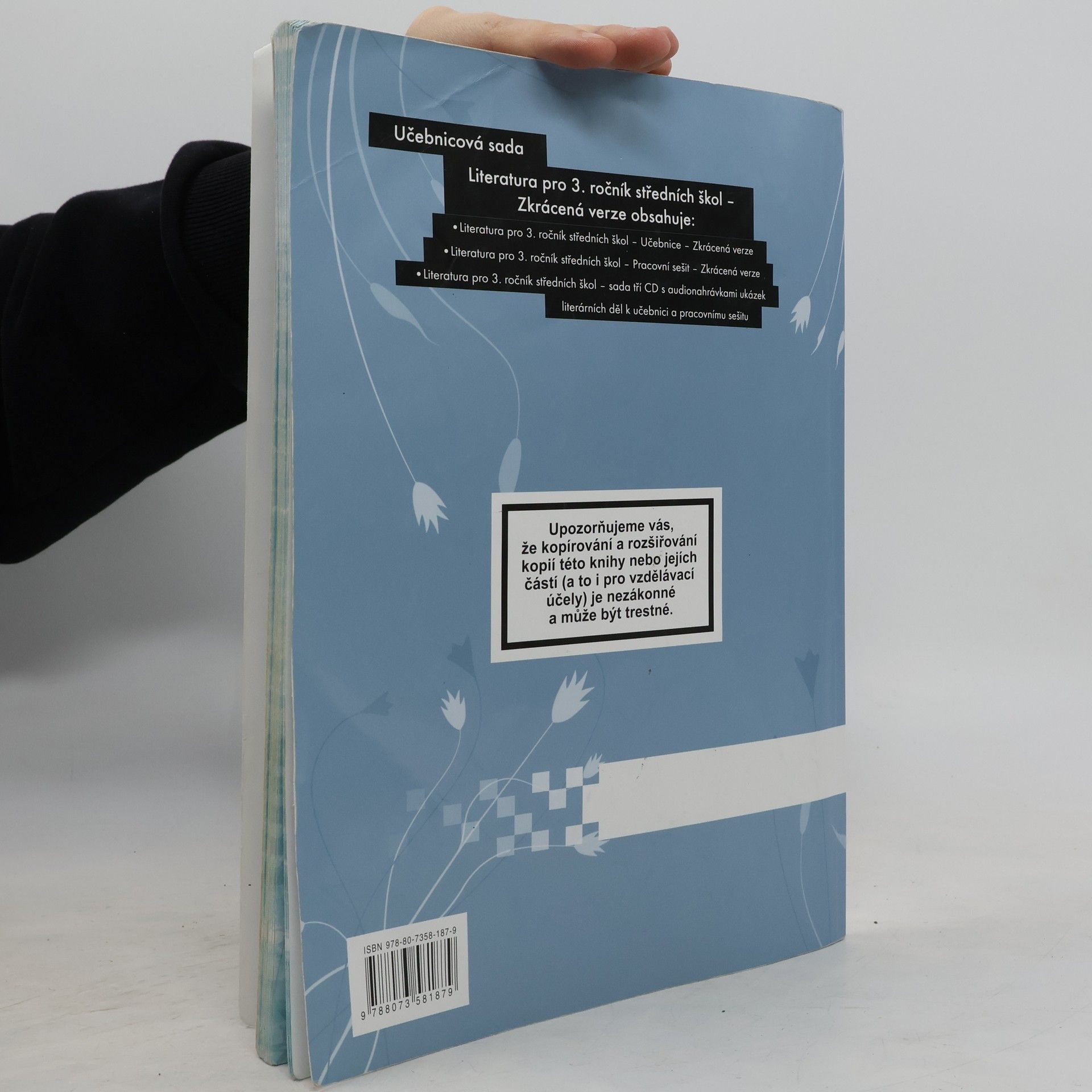 Kolektiv autorů Literatura pro 3. ročník středních škol. Učebnice. Zkrácená verze