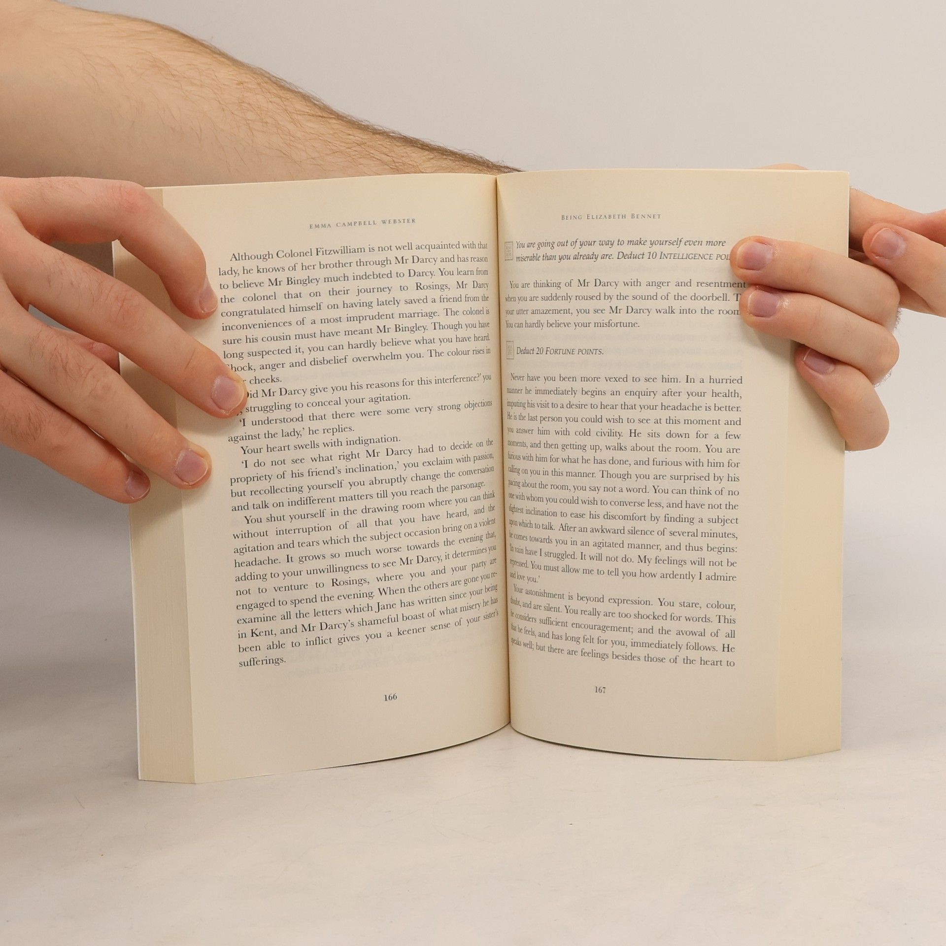 Emma Campbell Webster Being Elizabeth Bennet. Create Your Own Jane Austen Adventure