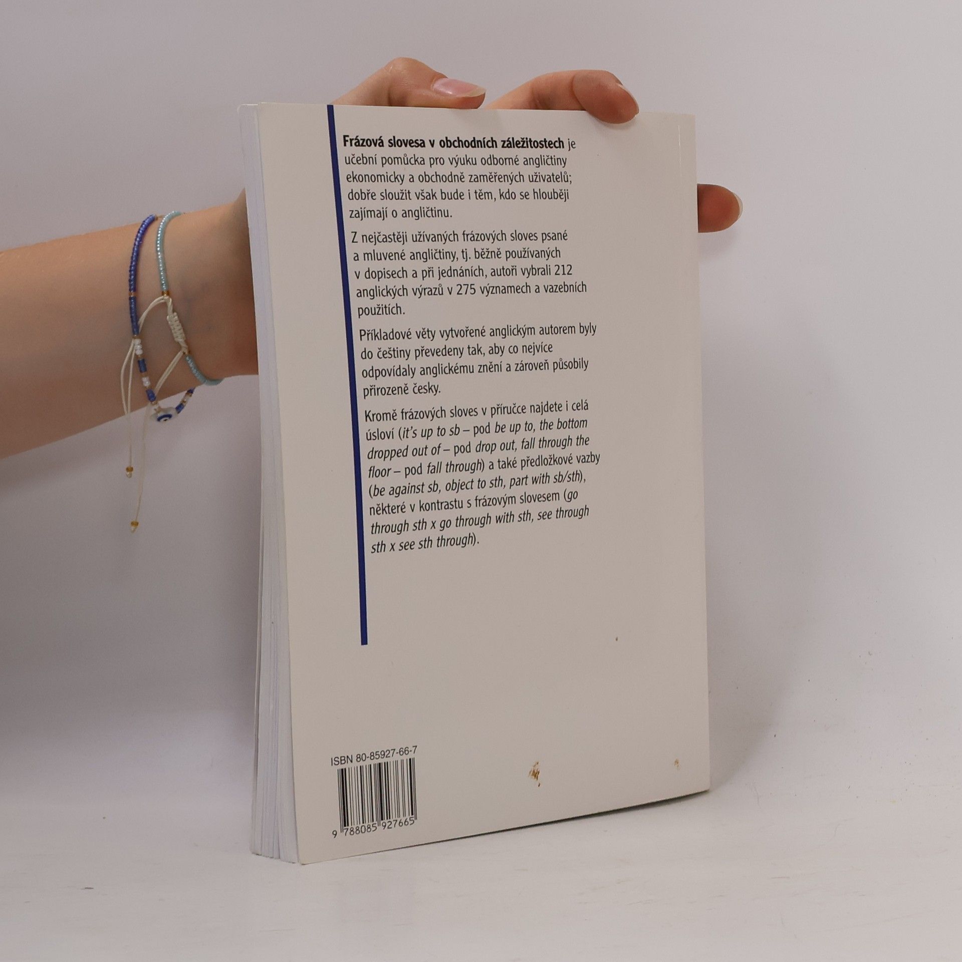 Zuzana Vanišová Frázová slovesa v obchodních záležitostech = Phrasal verbs in business matters
