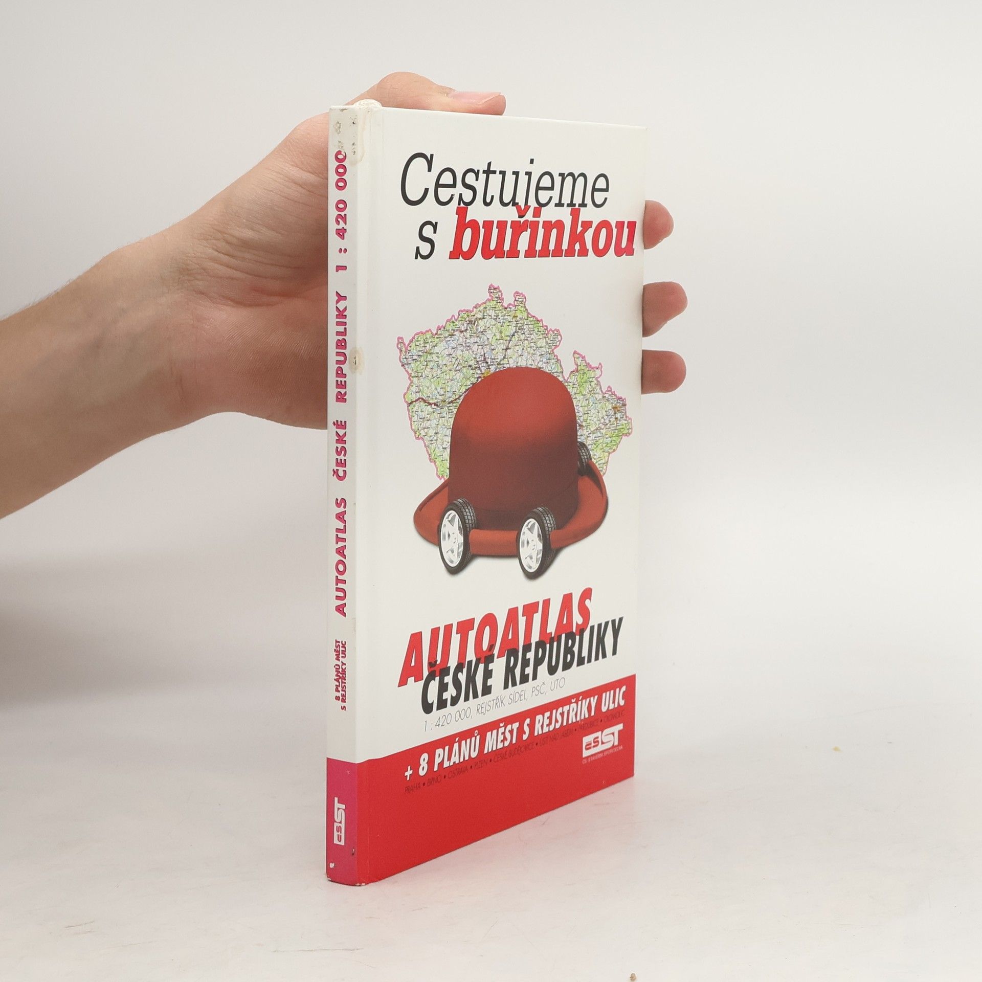 Collectif d'auteurs Cestujeme s buřinkou. Autoatlas České republiky