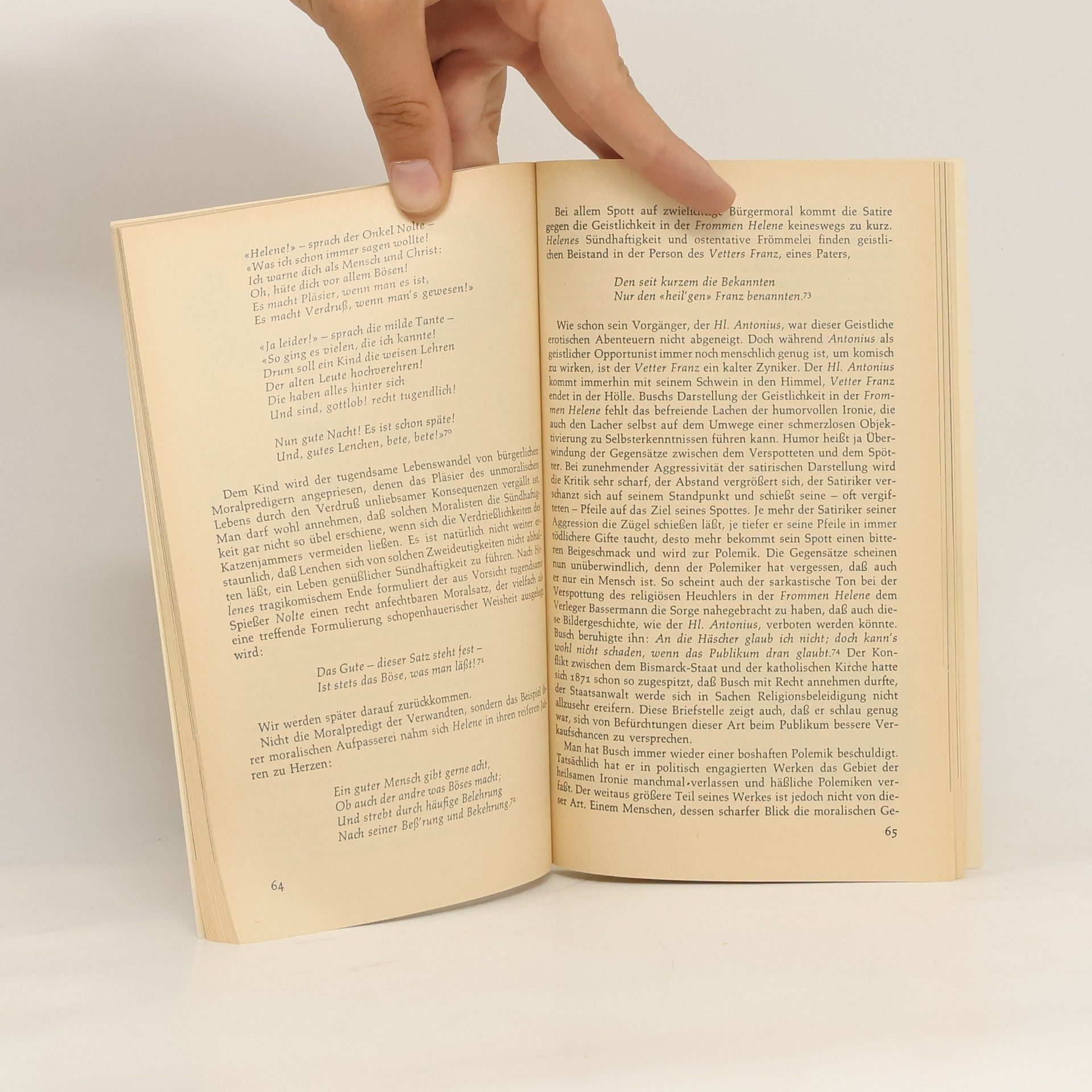 Joseph Kraus Wilhelm Busch in Selbstzeugnissen und Bilddokumenten