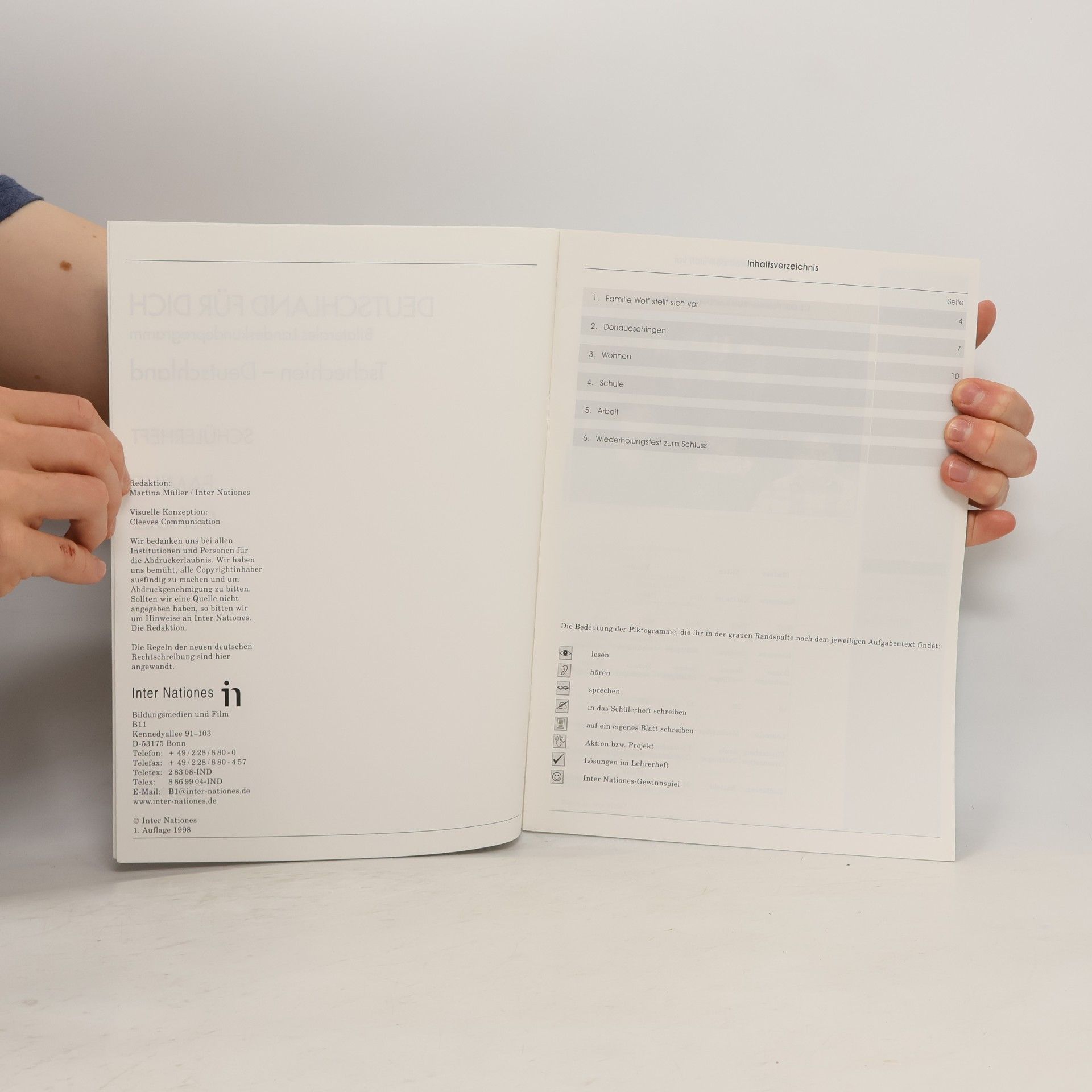 Various authors Deutschland für dich. Tschechien-Deutschland. Schülerheft