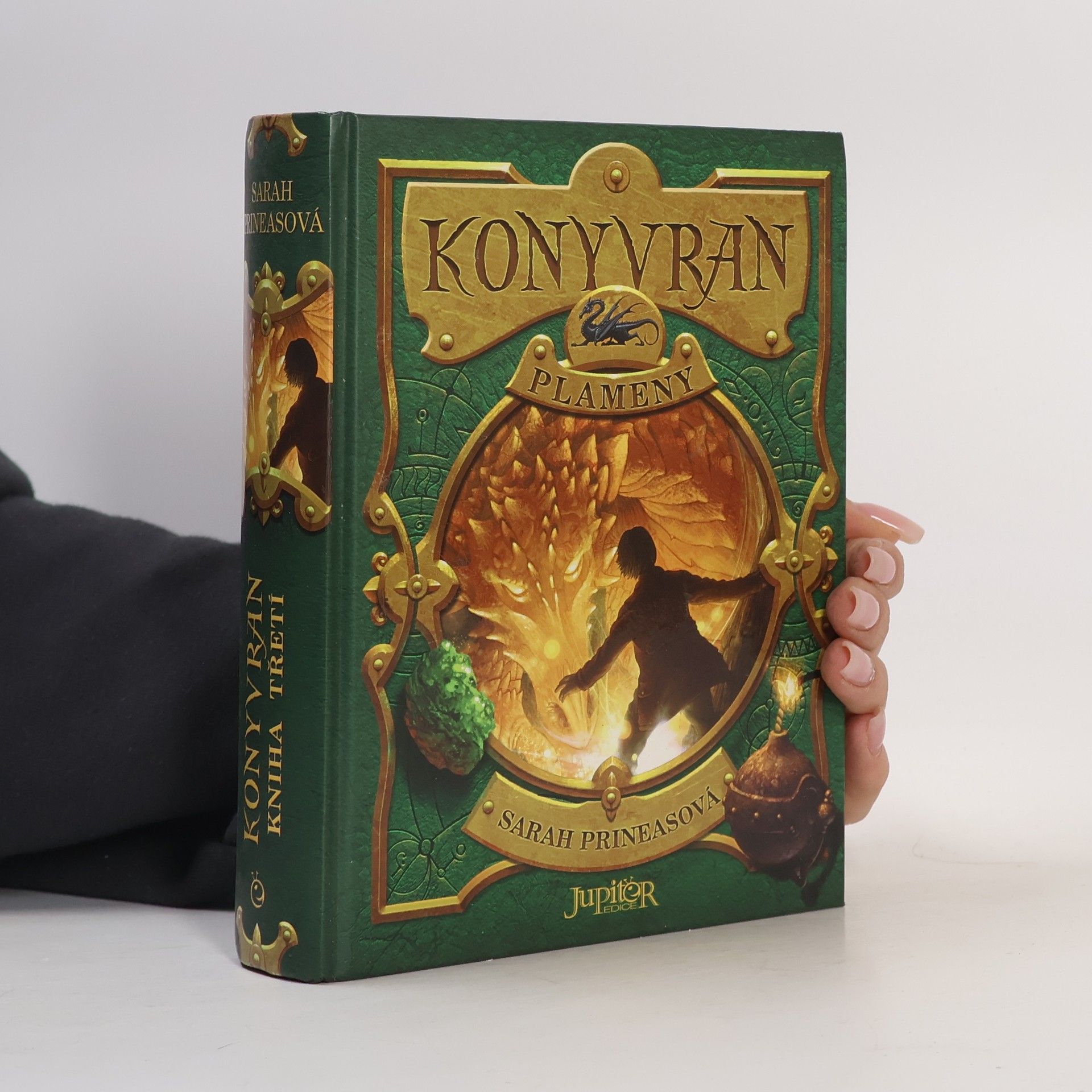 Sarah Prineas Konyvran. Kniha třetí, Plameny