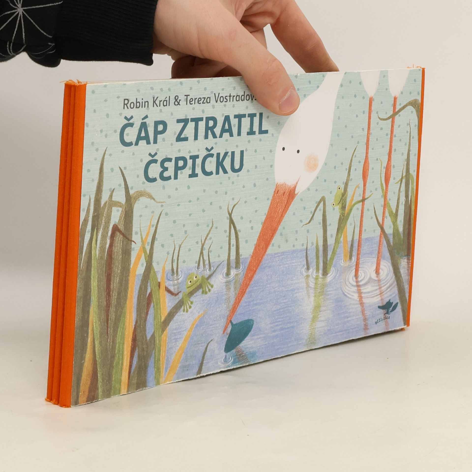 Čáp ztratil čepičku