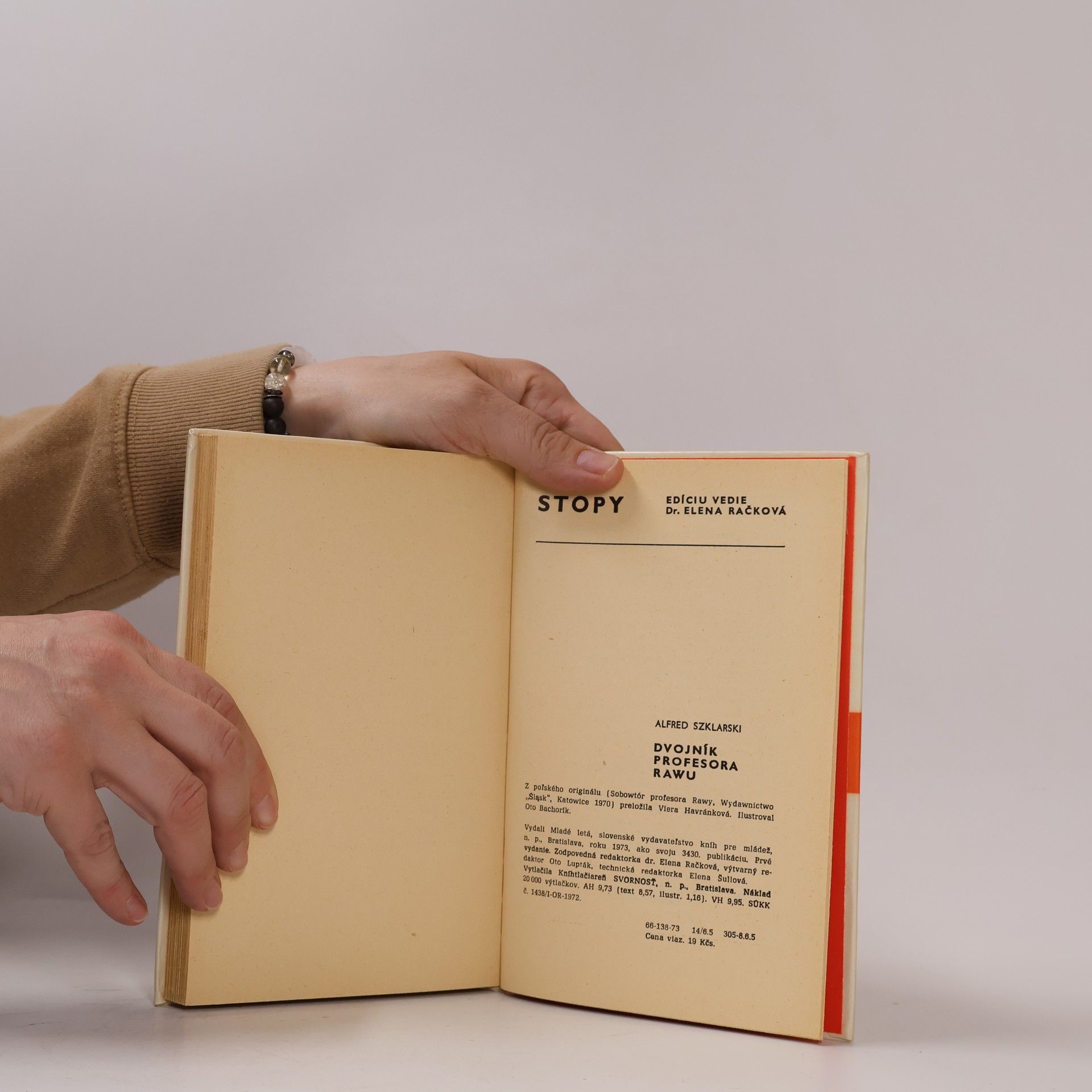 Alfred Szklarski Dvojník profesora Rawu