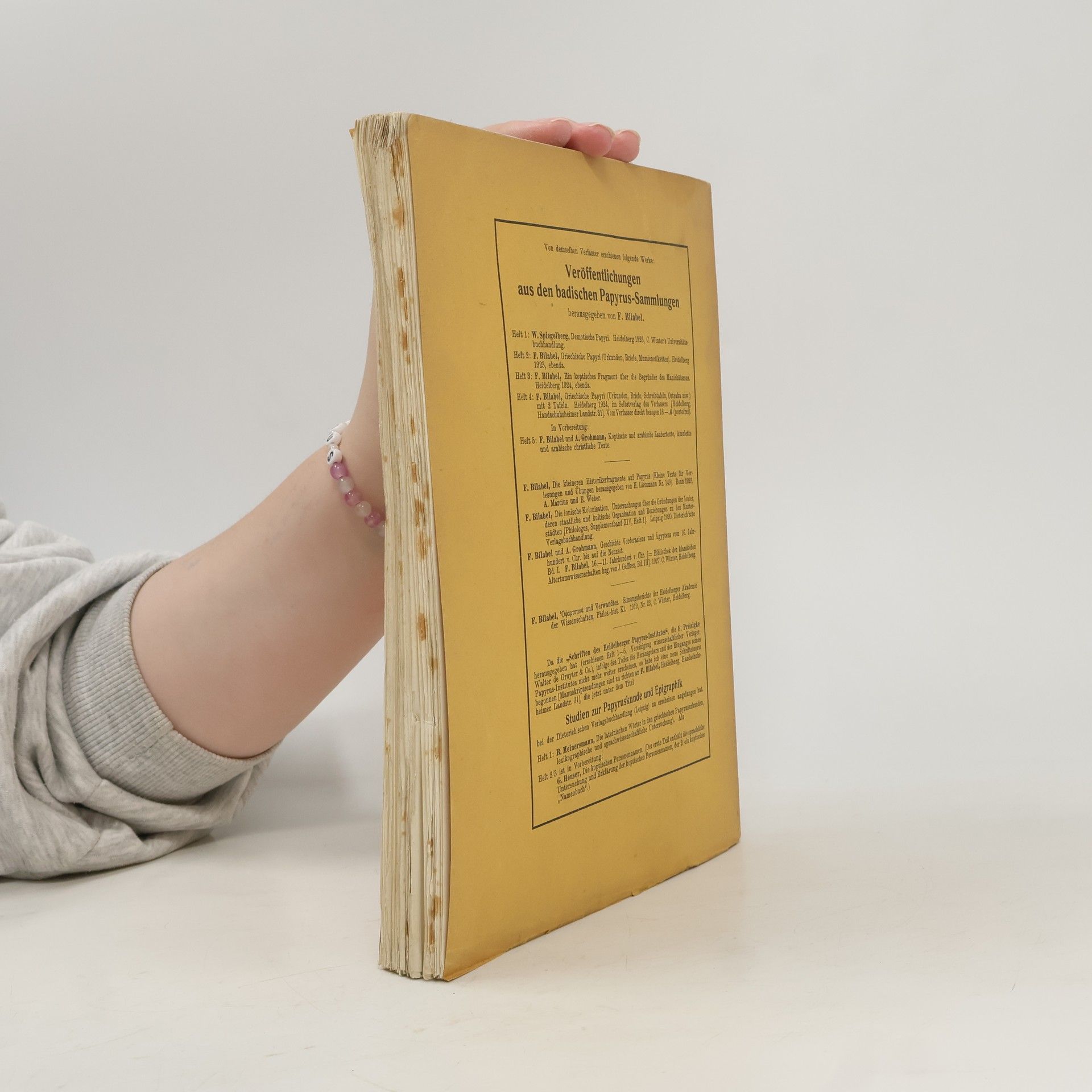 Fr. Preisigke Sammelbuch Griechischer Urkunden aus Ägypten