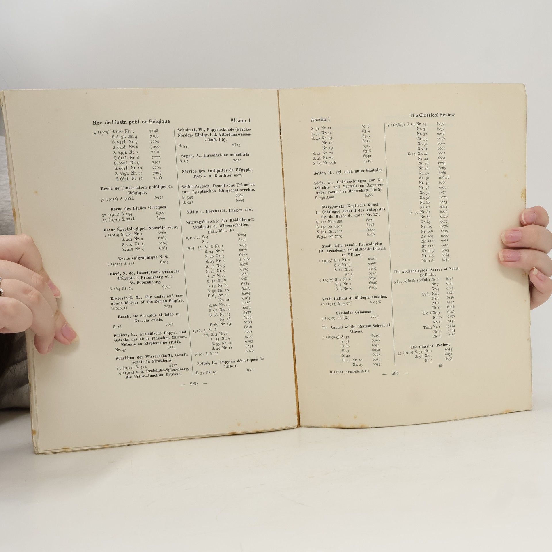 Fr. Preisigke Sammelbuch Griechischer Urkunden aus Ägypten
