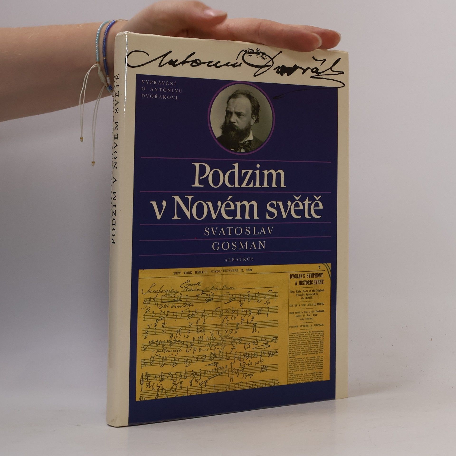 Podzim v Novém světě. Vyprávění o Antonínu Dvořákovi