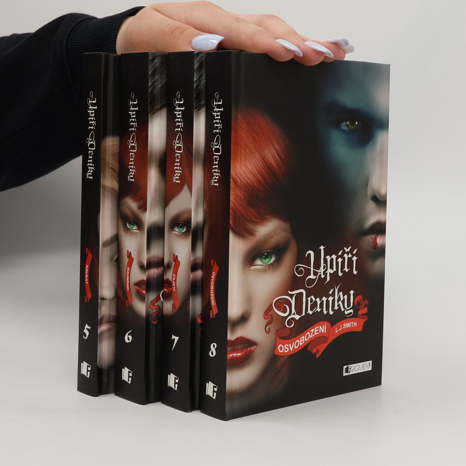 Lisa Jane Smith Upíří deníky 5.–8. díl (box)